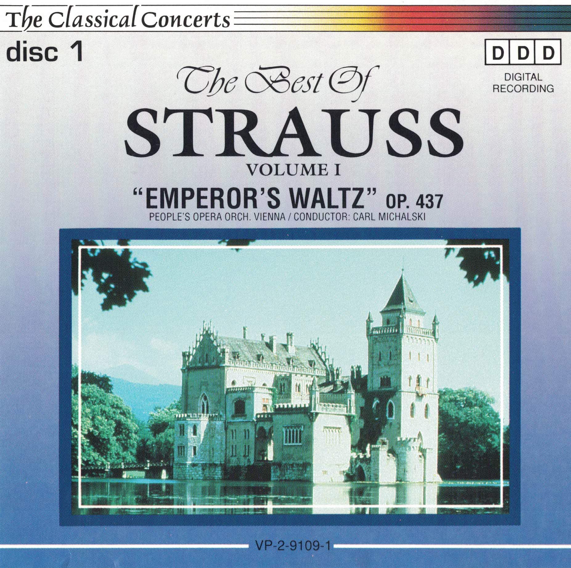 The Best Of Strauss (Vol. I & II) [Audio CD]