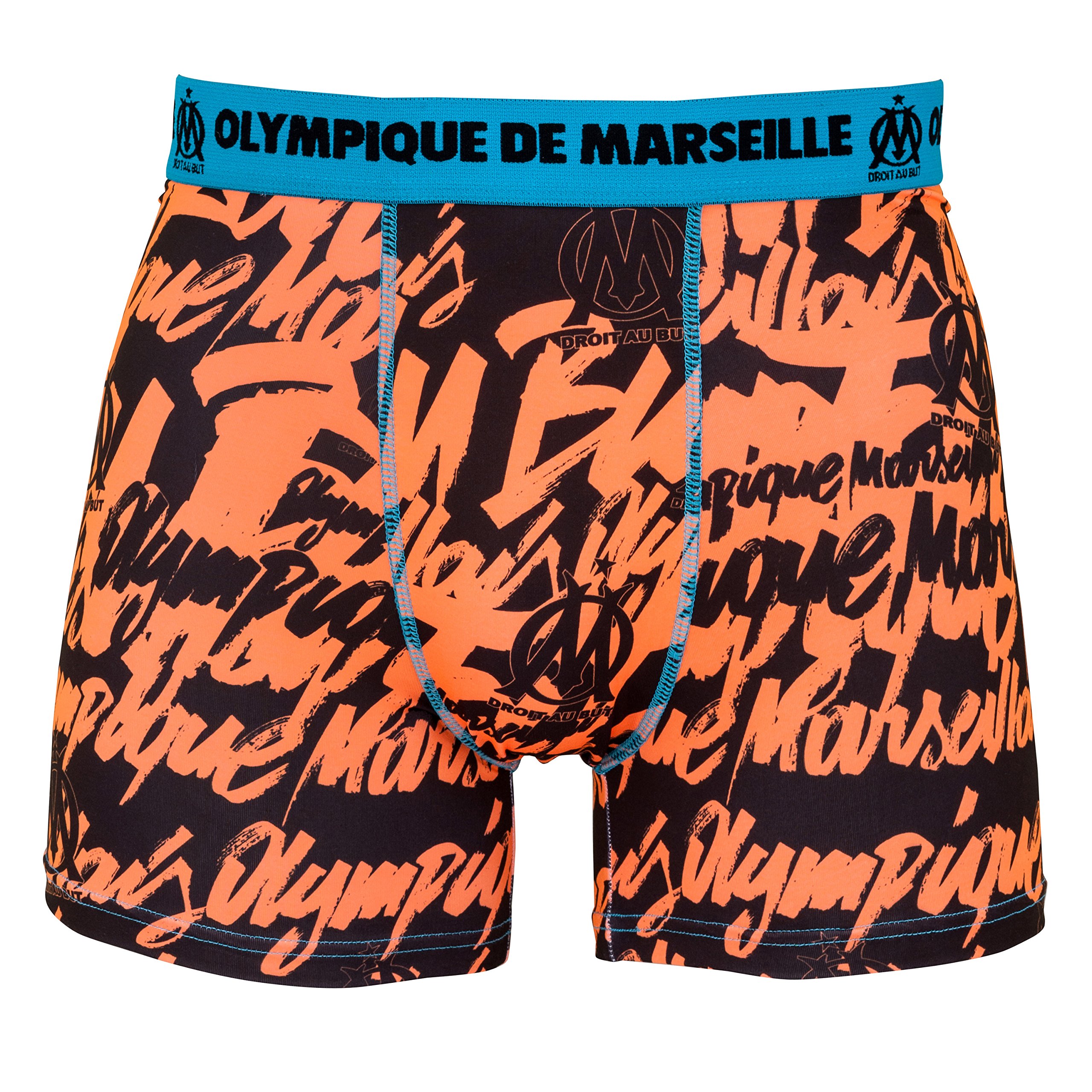 OLYMPIQUE DE MARSEILLE Boxer Om - Collection Officielle Taille Enfant garçon