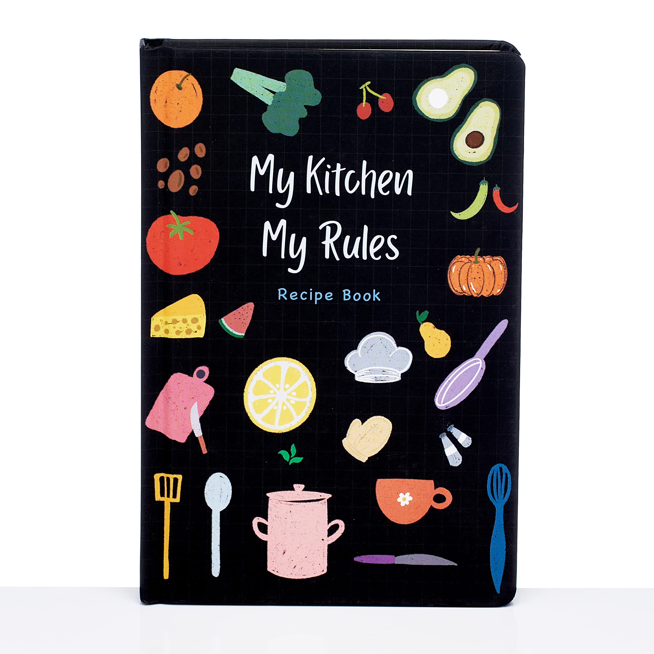 Factor Notes My Kitchen My Rules Hardbound Recipe Journal Book
