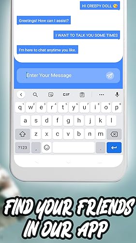 Creepy Doll Video Call - Simulate call with Creepy Doll - Prank Video Call & Voice Call from evil Ho