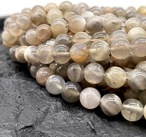 Miniatura 2 de ABCGEMS - Cuentas de cianita tricolor brasileñas Minas-Gerais (combinación distintiva de azul, verde y negro) piedra curativa de energía de chakra