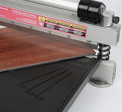 Miniatura 8 de Cortador de piso laminado profesional de 13 pulgadas, cortador de piso de vinilo, pisos multicapa, parquet, paneles de pared de fibra de cemento,