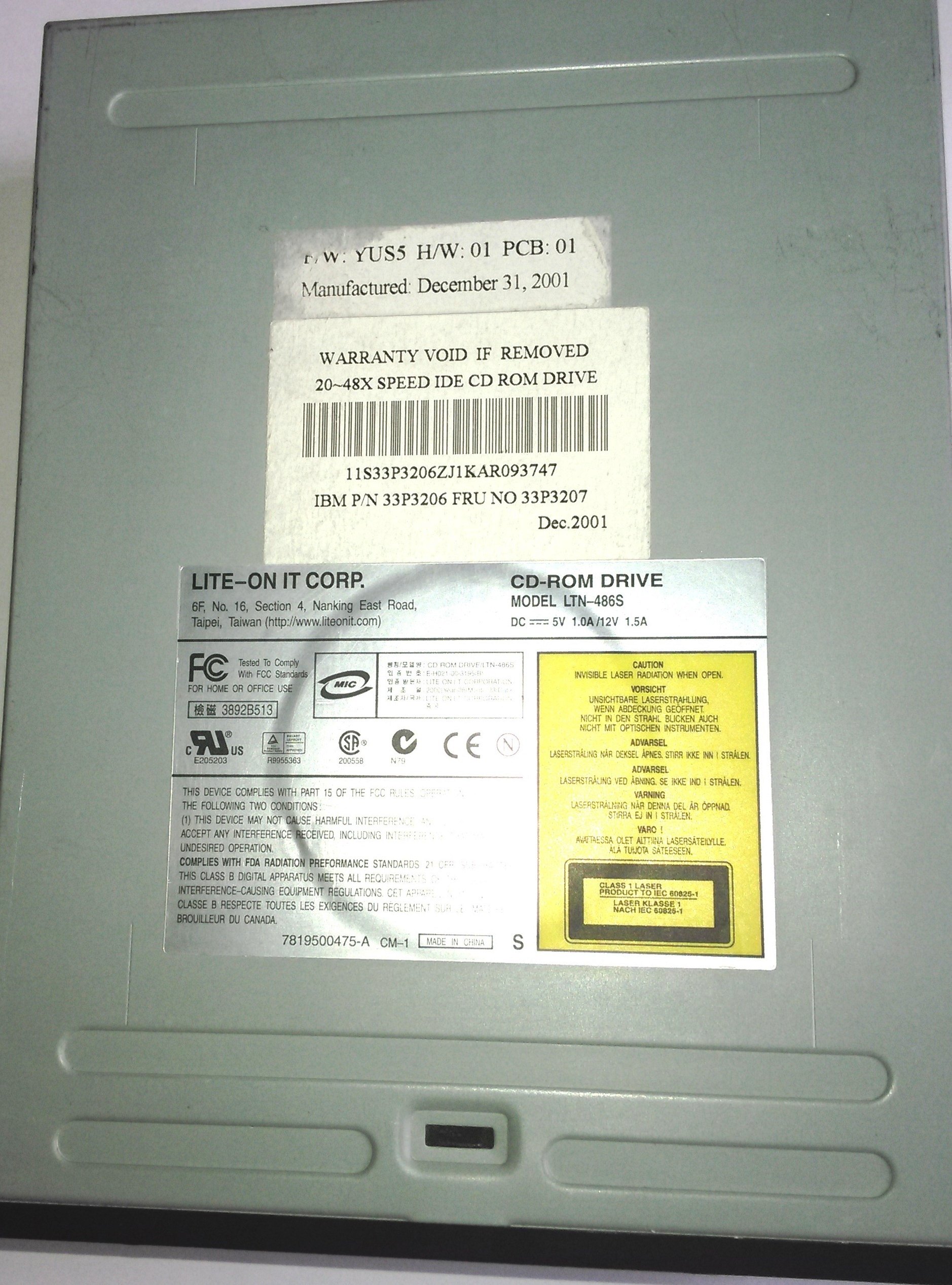 HP Super Multi DVD+RW Multibay I Drive