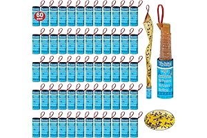 60 Pack Fly Trap, Effective Fly Catcher for Outdoor