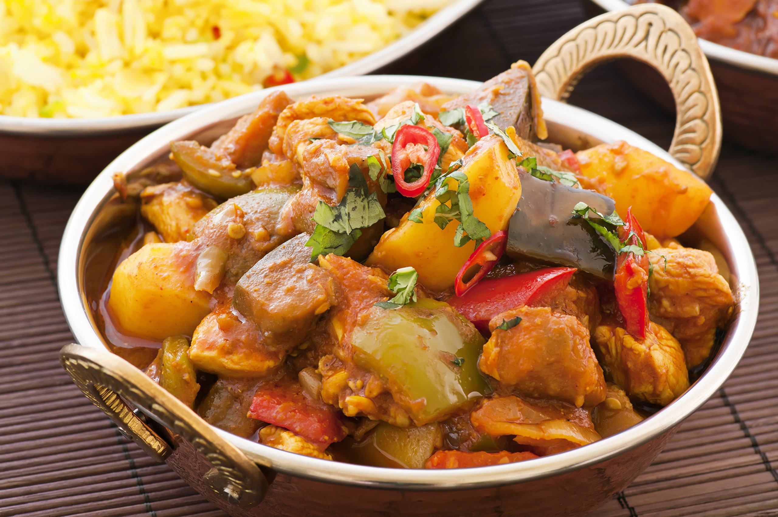 Curry - Gewürzmischung. Red, Hot Curry. Masala-Gewürzmischung. Feurig-würzige Gewürzspezialität in Premiumqualität. 3 PE - Beutel je 1500g (4,5KG)