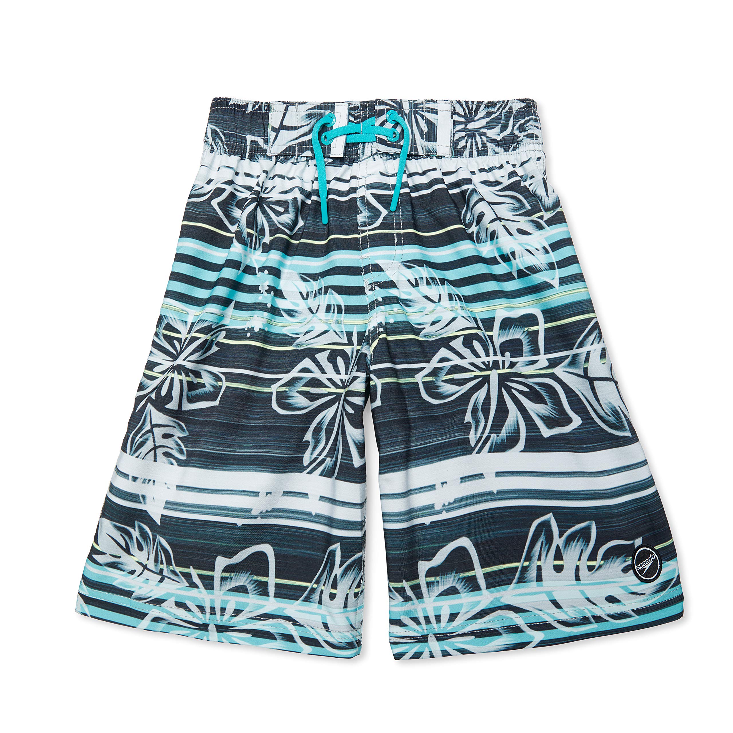 Speedo Boy's Swim Trunk Knee Length Boardshort E-board Printed Trunks (pack of 1)