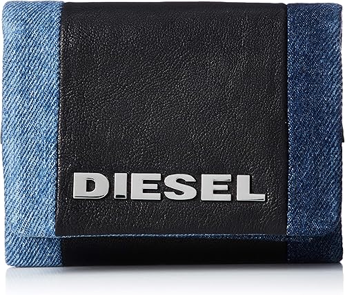Amazon ディーゼル Diesel レディース ウォッシュドデニムmix 三つ折り コンパクトウォレット Xpr570 Uni インディゴブルー H1191 財布