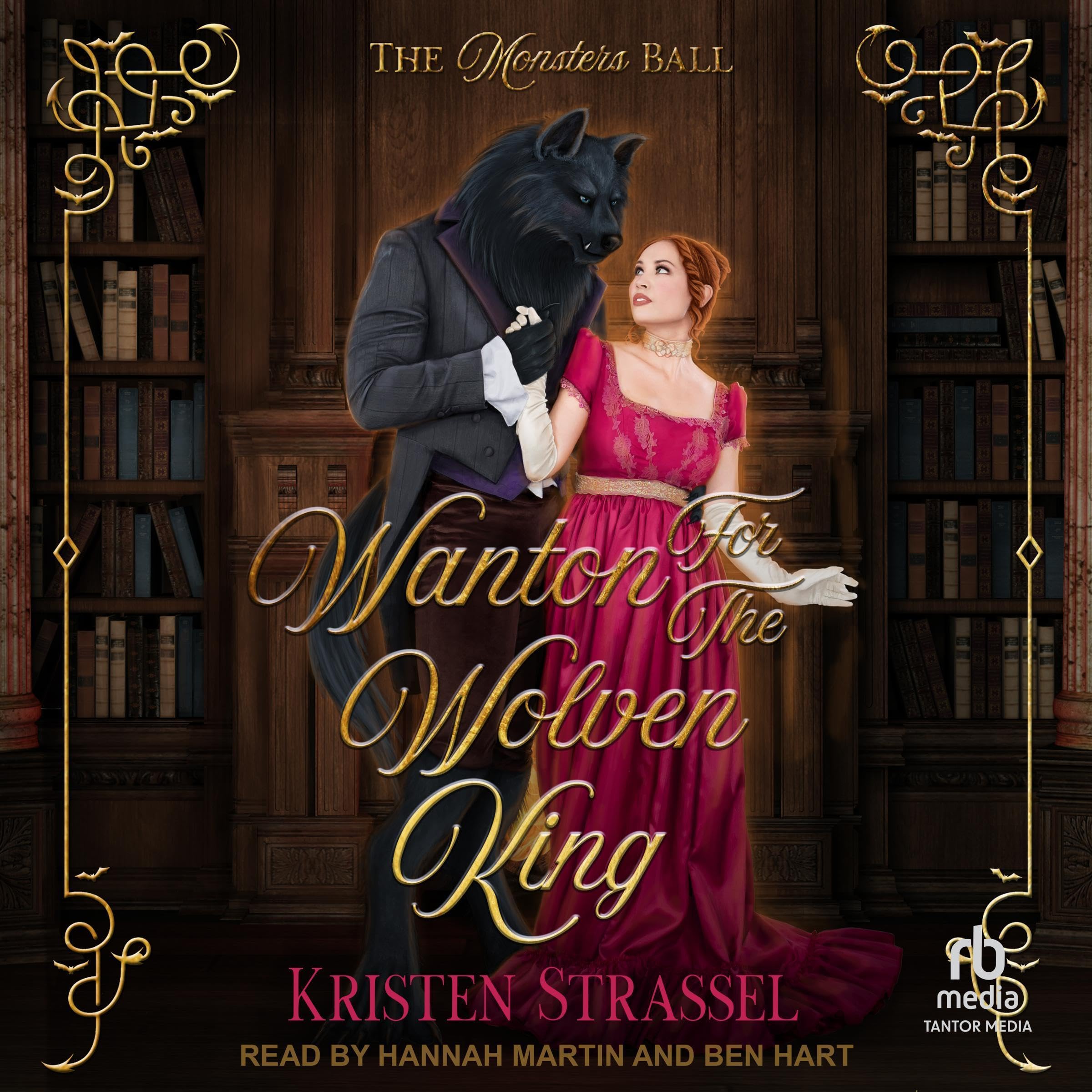 Cover art for Wanton for the Wolven King