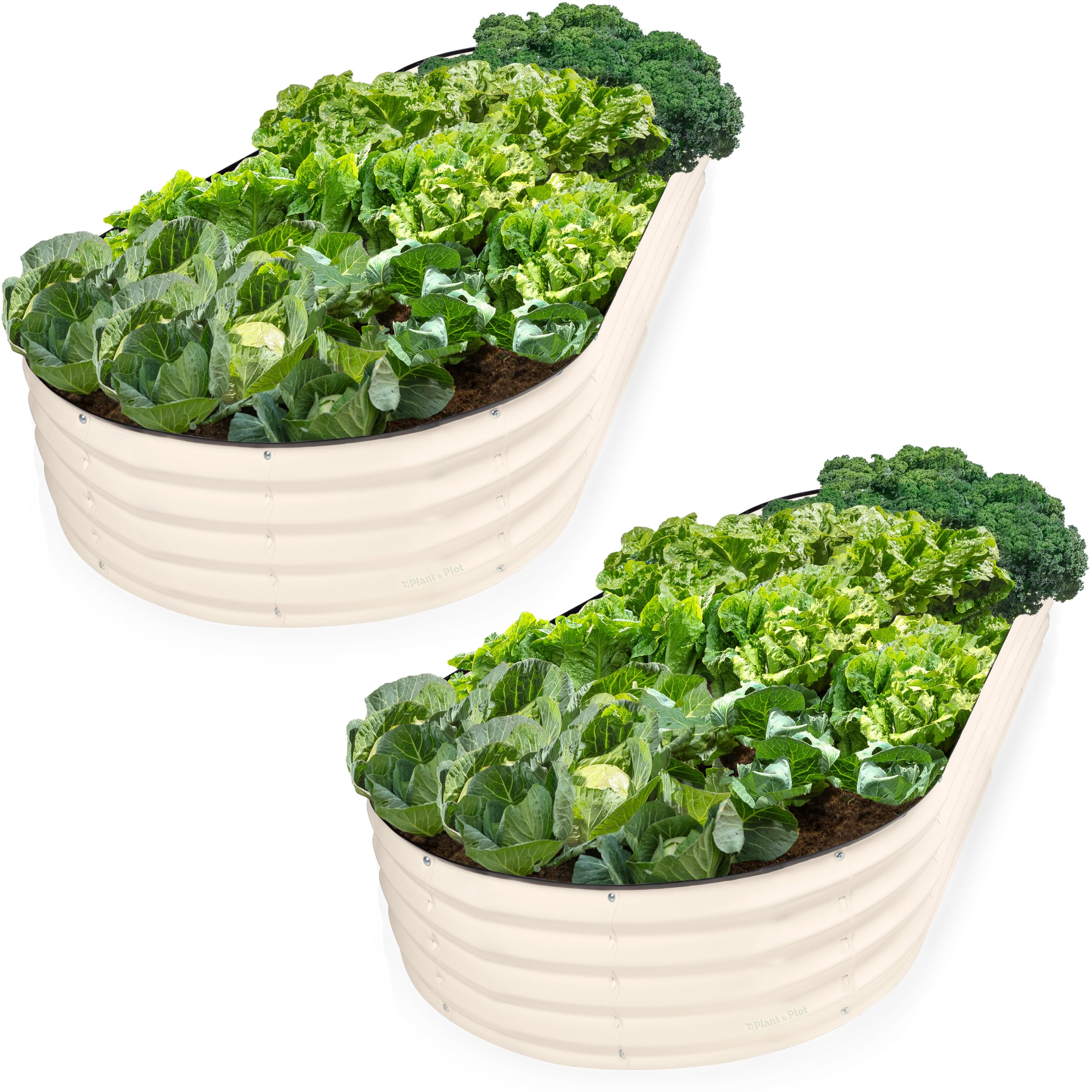Plant and Plot Galvanized Raised Garden Beds