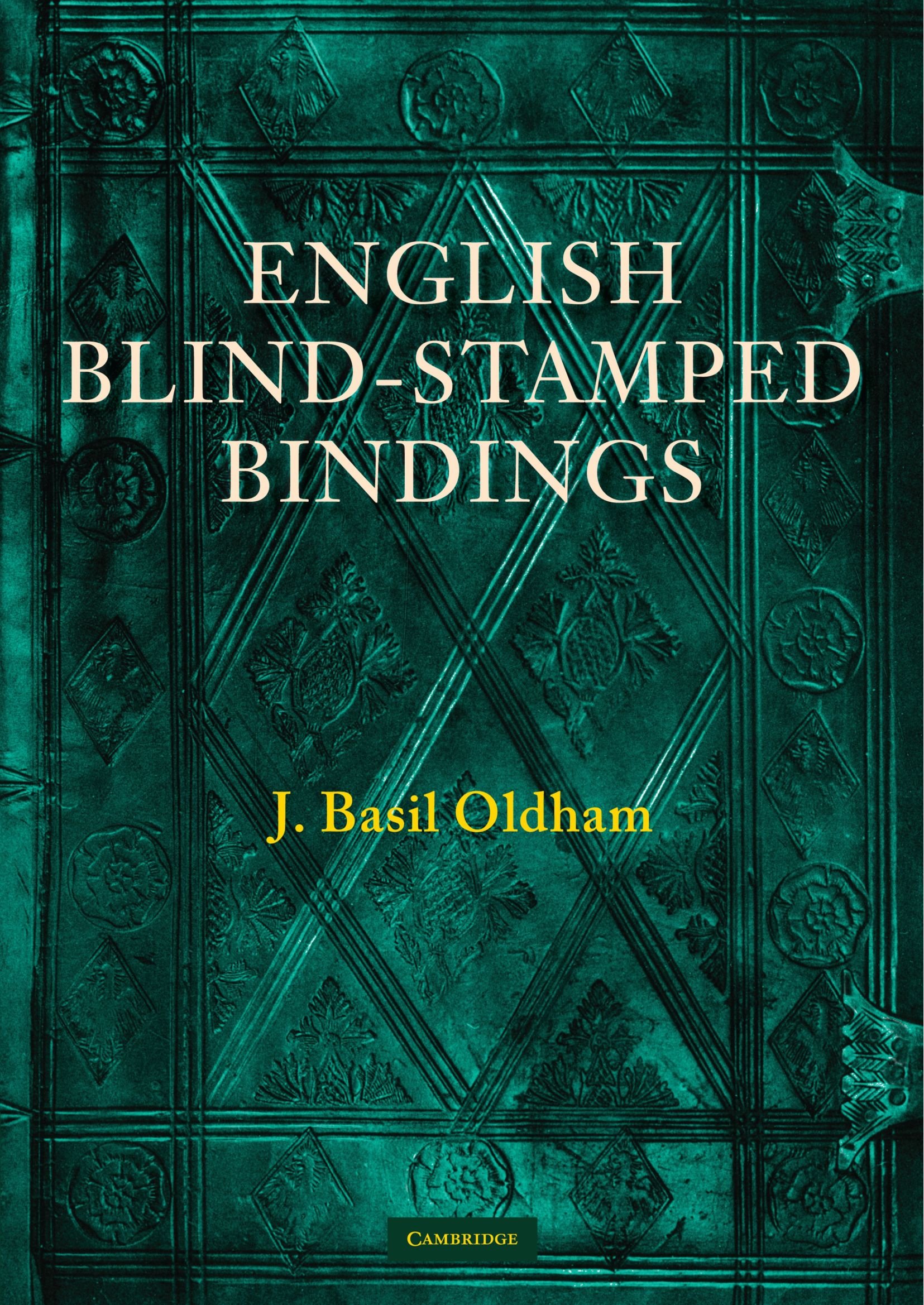 English Blind Stamped Bindings (History of Bookbinding Technique and Design)