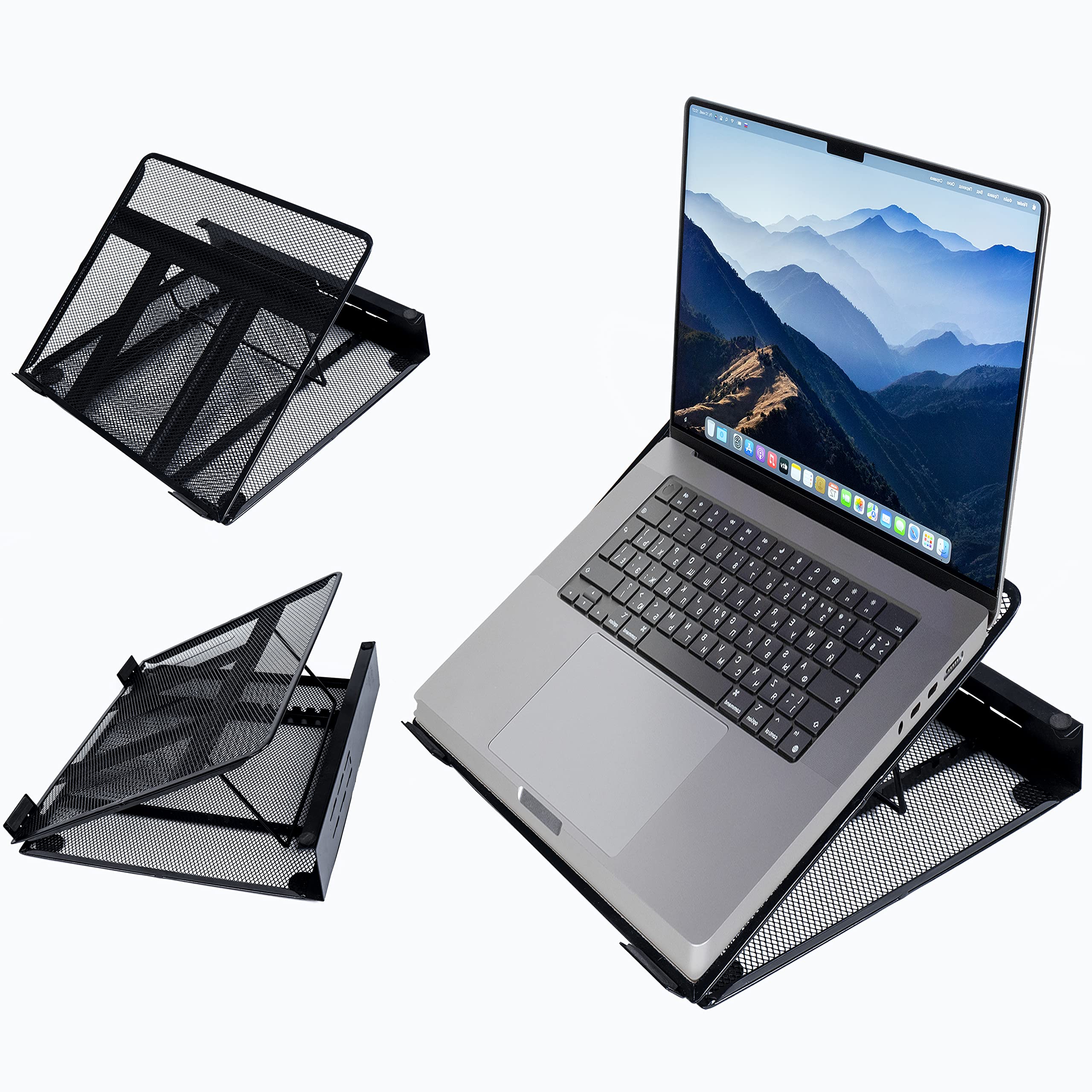 See full amazon price history chart for OFIXO Metal Mesh Ventilated Adjustable Laptop Stands Computer Notebook Holder Stand Riser Compatible with Apple MacBook Air Pro Dell XPS HP Samsung Lenovo More Laptops OFIXO Metal Mesh Ventilated Adjustable Laptop Stands Computer Notebook Holder Stand Riser Compatible with Apple MacBook Air Pro Dell XPS HP Samsung Lenovo More Laptops (B0B18FBB4J) Amazon Price History, Amazon Price Tracker