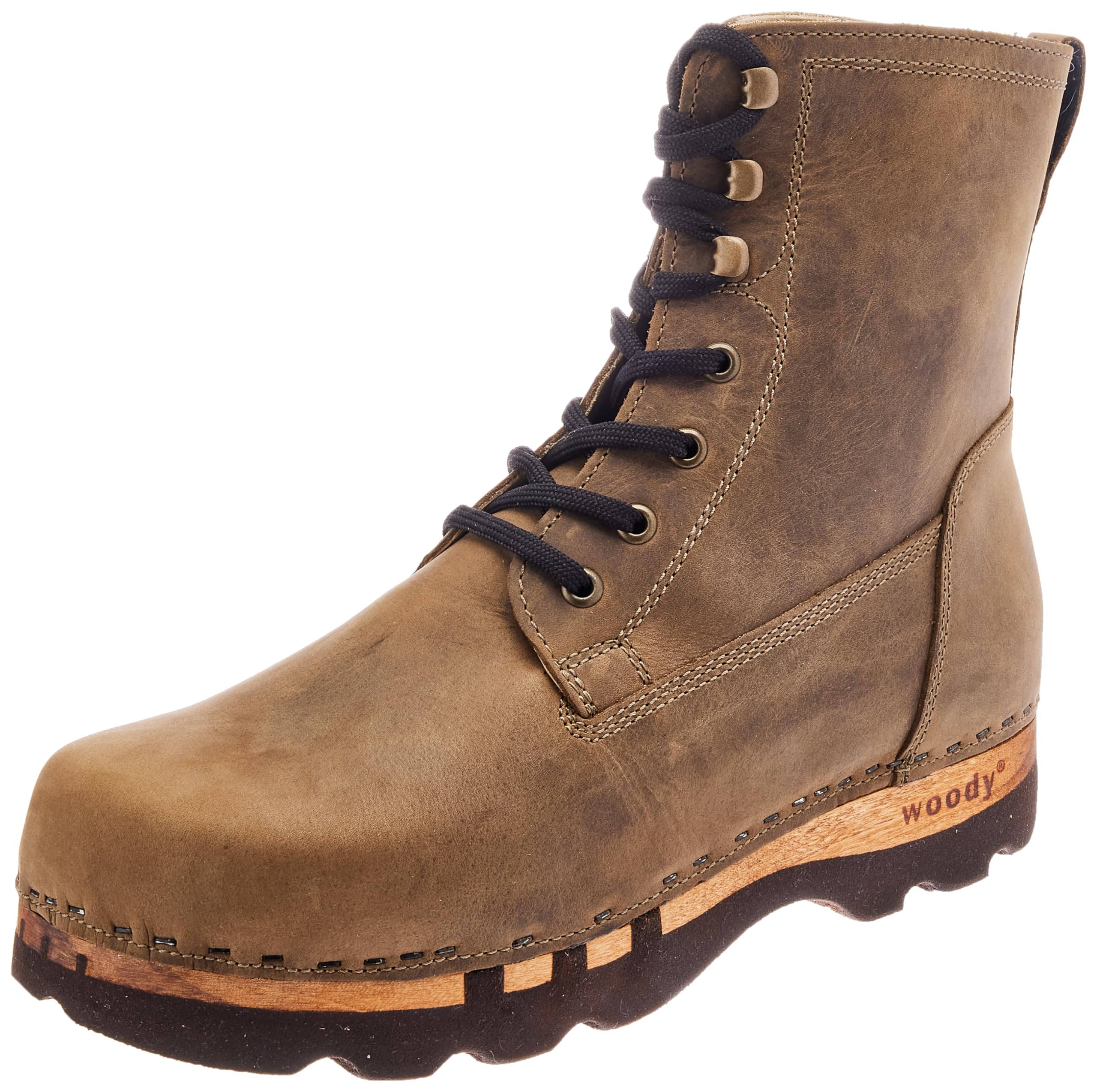 Woody Men's Paul Half Length Boots, Olivia, 45 EU, Olivia, 11 UK