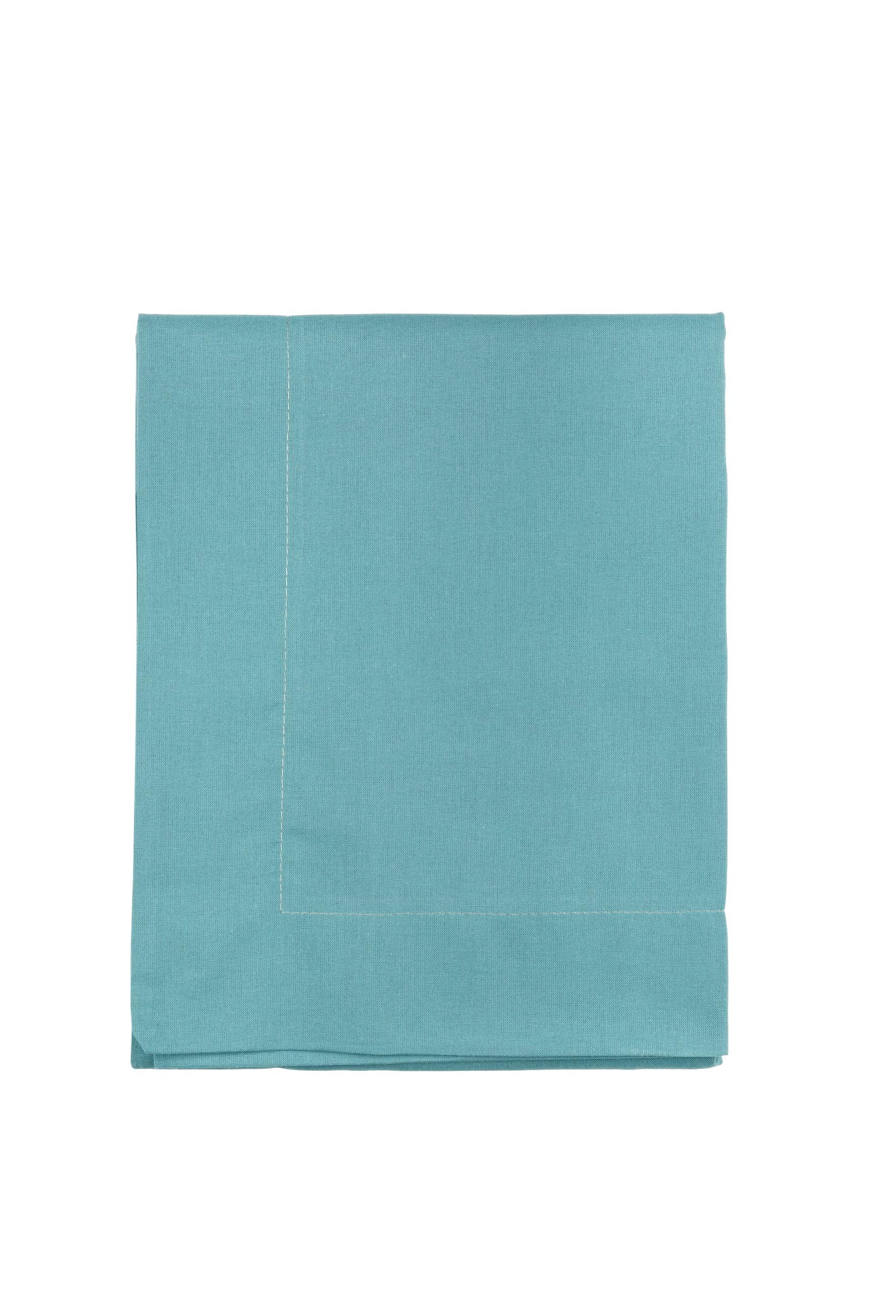 Toison d'Or Alabama Fitted Sheet, Lake, 70 cm x 190 cm