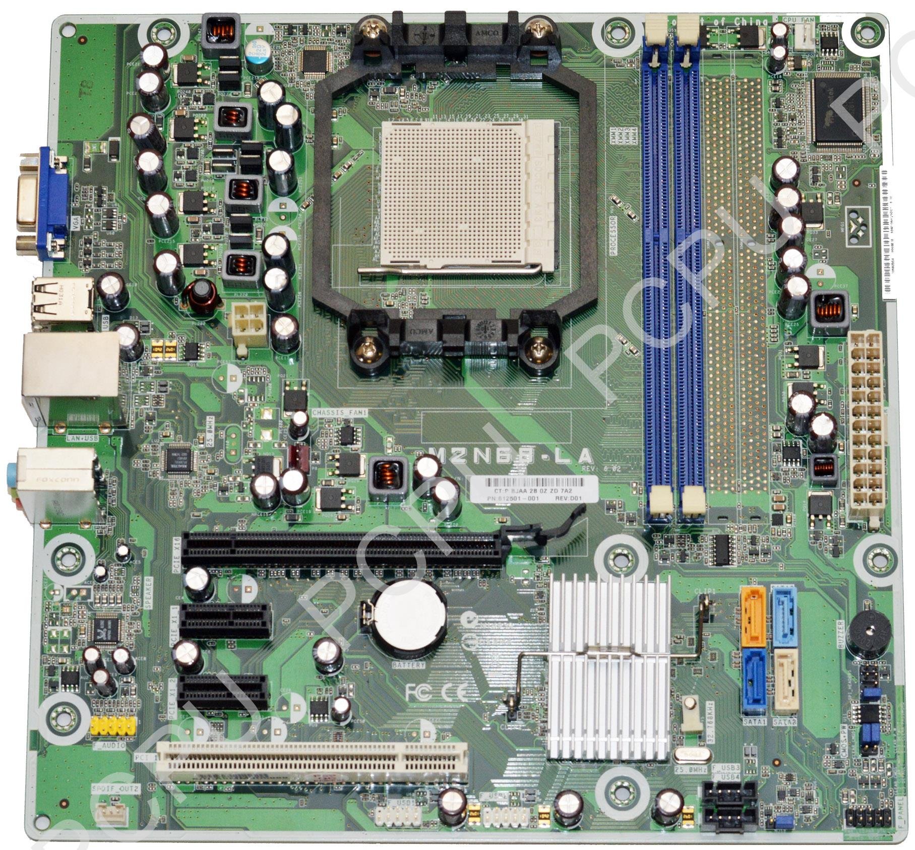 Amazon.com: 612501-001 HP NARRA 6-GL6 System Board M2N68-LA