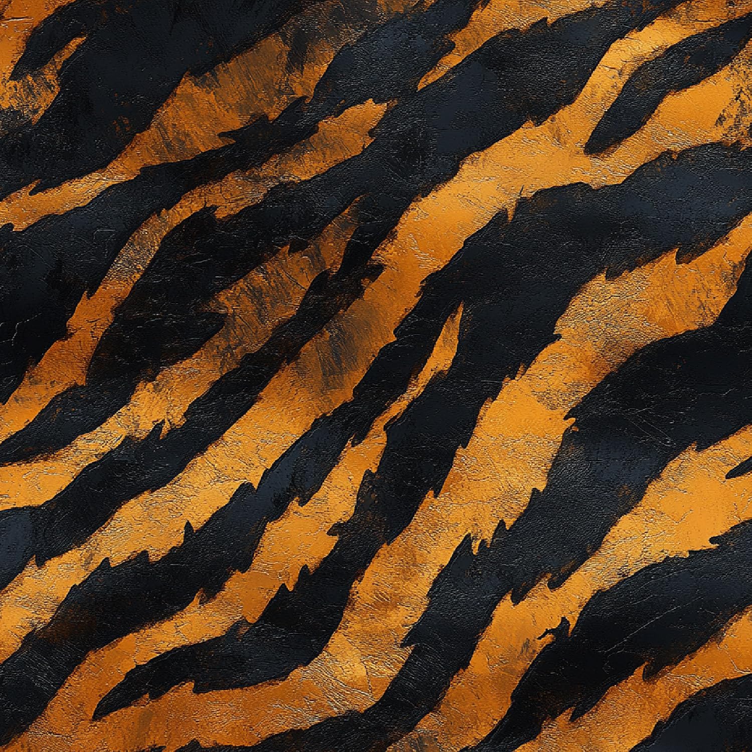 Removable Peel and Stick Wallpaper Tiger Stripes Hair 17.3"x197" Retro Fashionable for Bedroom Bathroom Easy Peel Off Stick on Wallpaper Contact Paper Renter Friendly Wall Paper