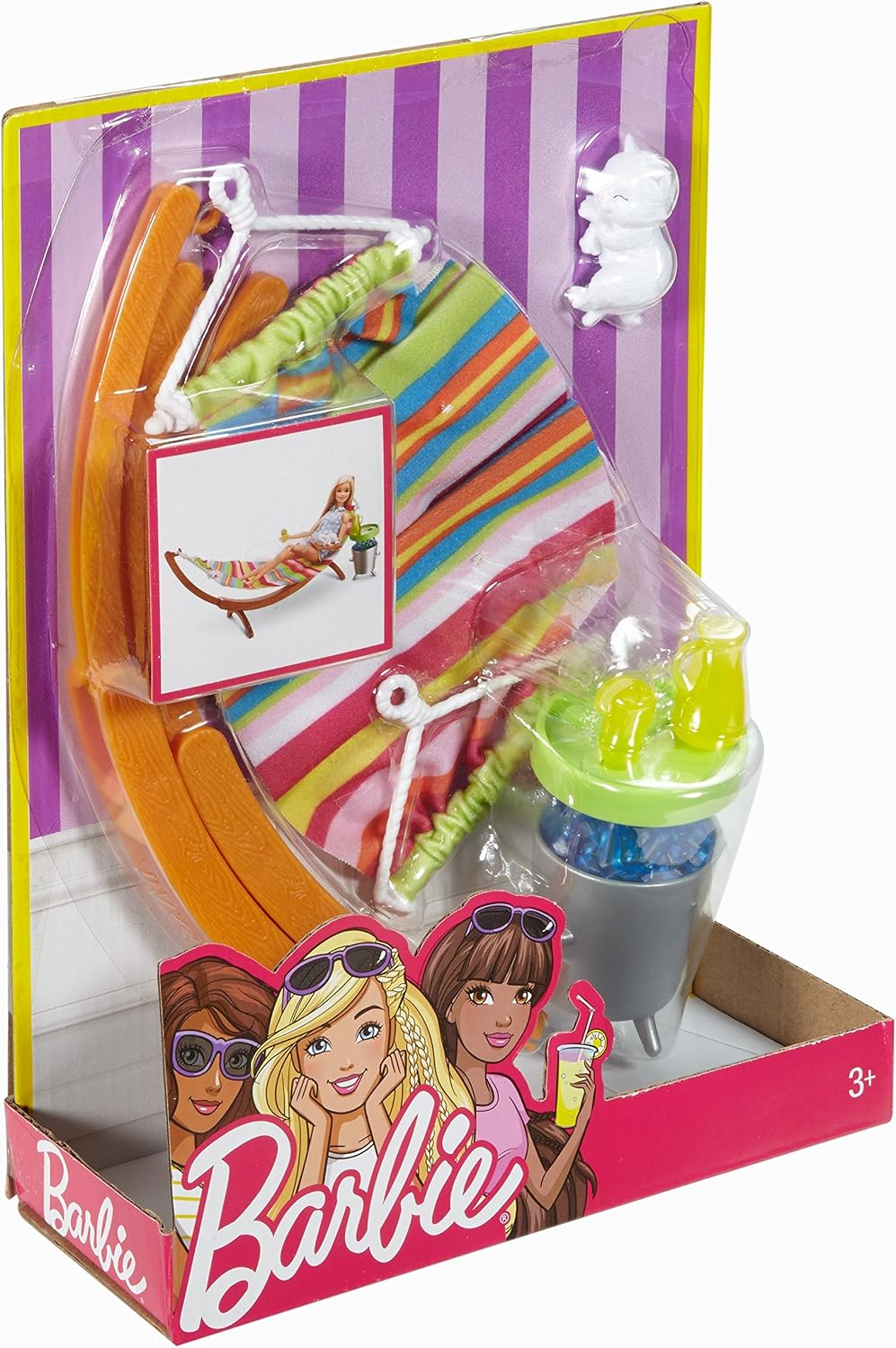 Barbie Hammock Furniture & Accessory Set