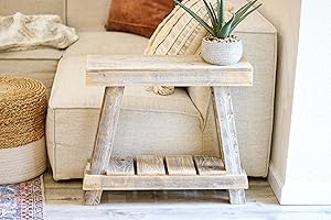 Luxe Aztec A-Frame Natural Coffee Table