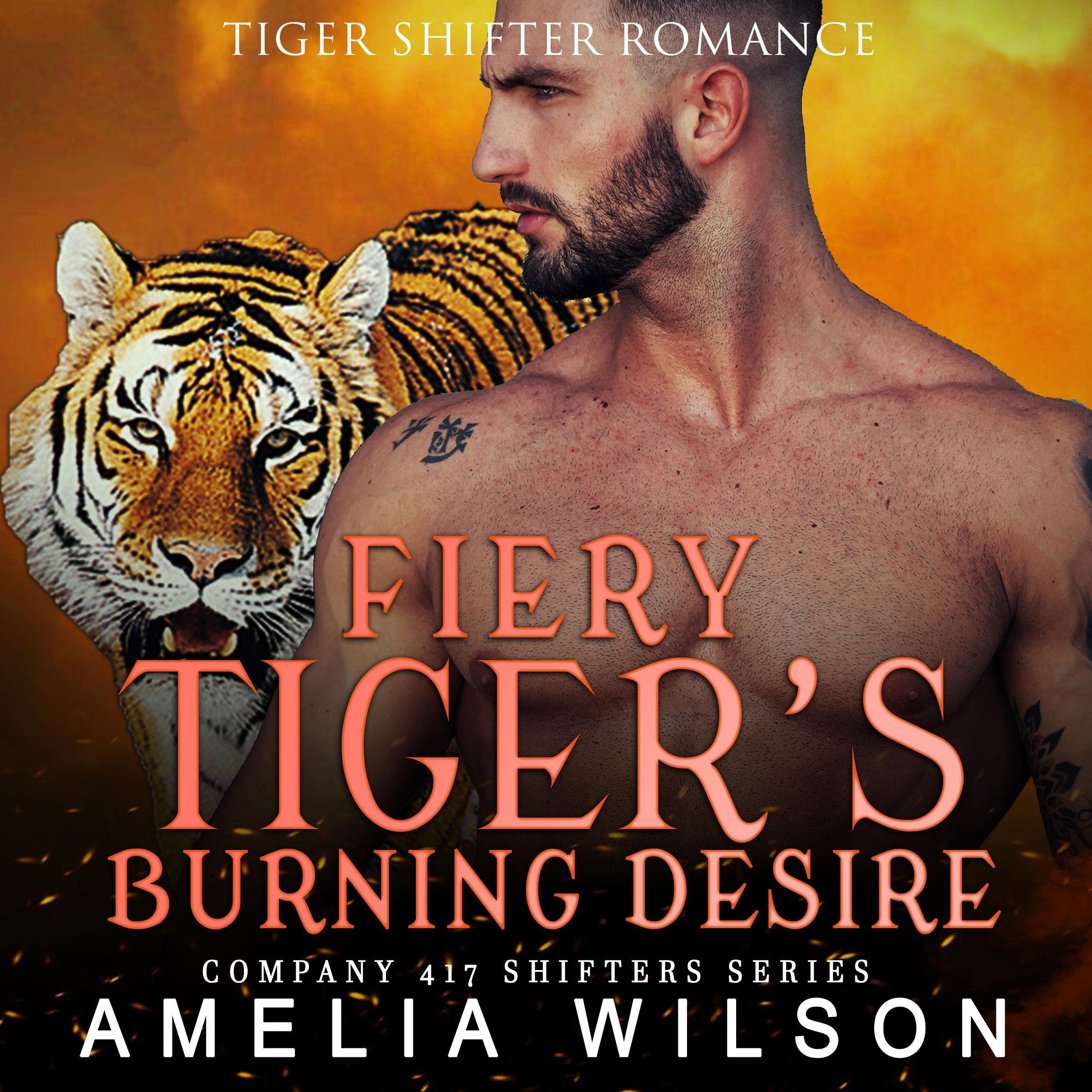 Cover art for Fiery Tiger's Burning Desire