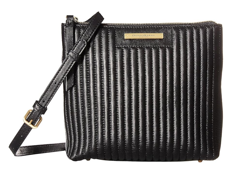 

Donna Karan Cathy Crossbody (Black) Cross Body Handbags