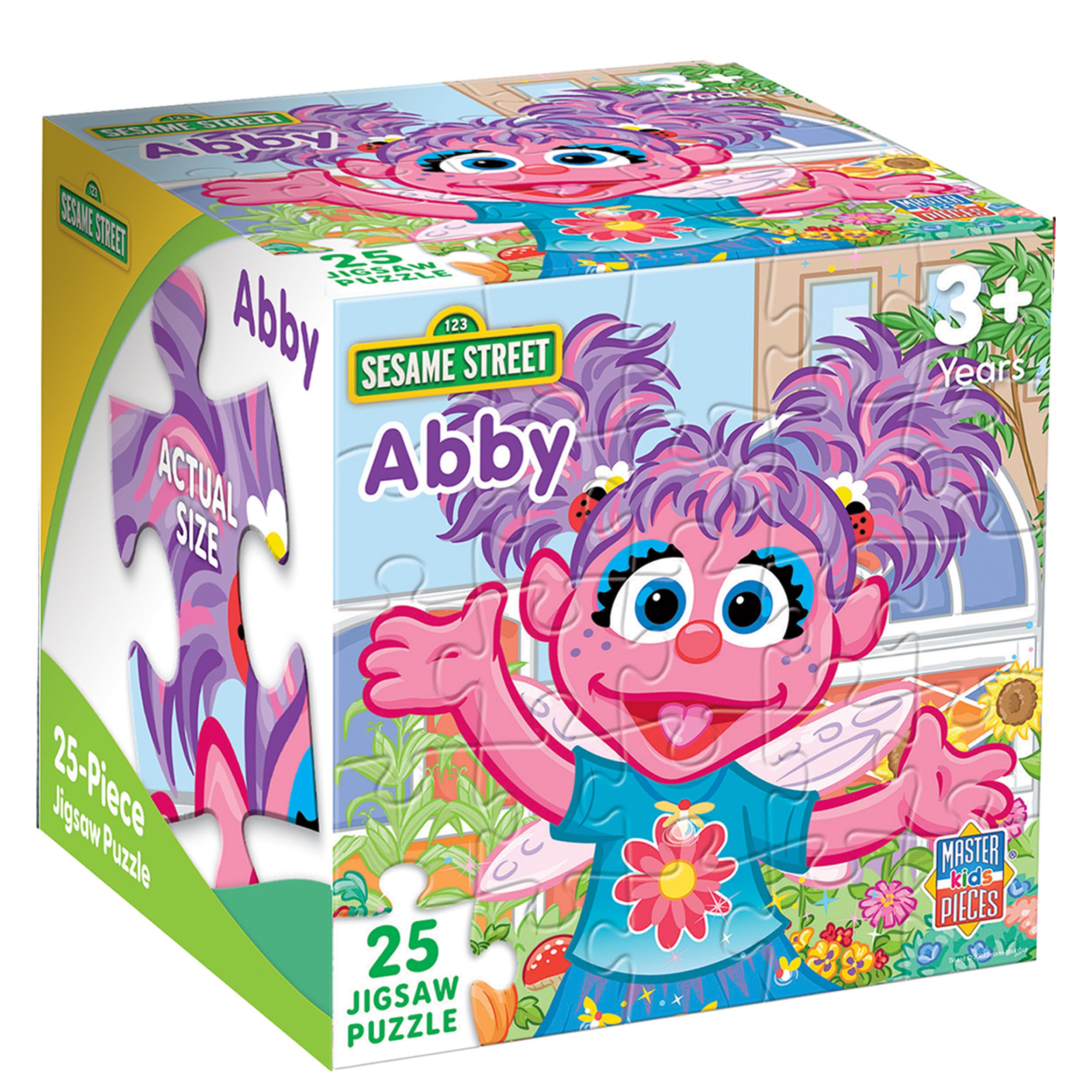 Amazon.com: MasterPieces Sesame Street Abby 25pc Puzzle