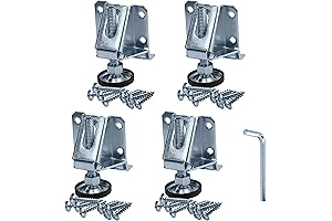 Rok Hardware Adjustable Height Work Bench Legs for Heavy Duty Workbenches