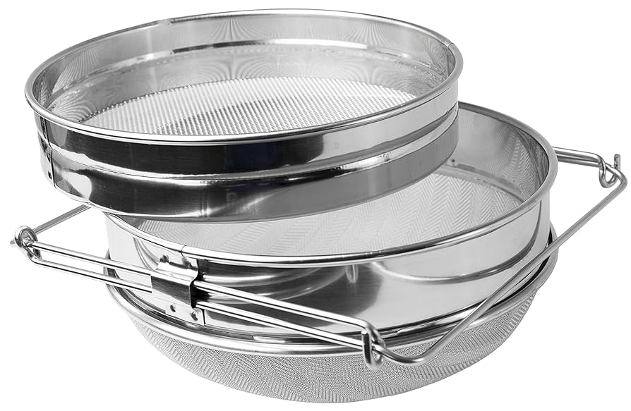 Amazon.com: VIVO Stainless Steel Honey Strainer Double Sieve