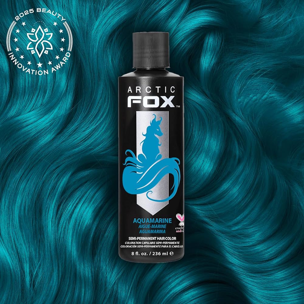 aquamarine Amazon.com : ARCTIC FOX Vegan and Cruelty-Free Semi-Permanent Hair
