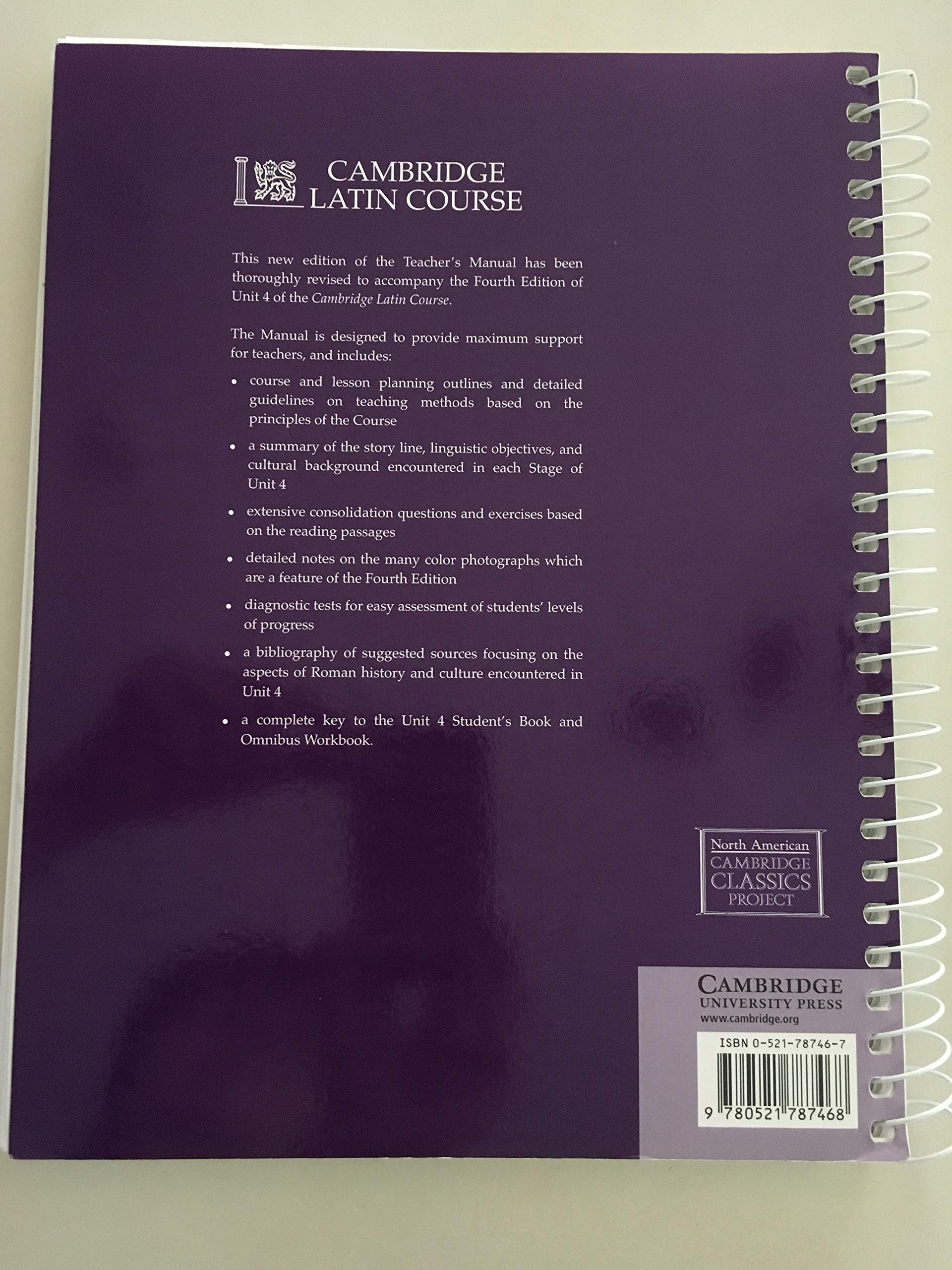 Cambridge Latin Course Unit 4 Teacher's Manual North American edition (North American Cambridge Latin Course) - Image 2