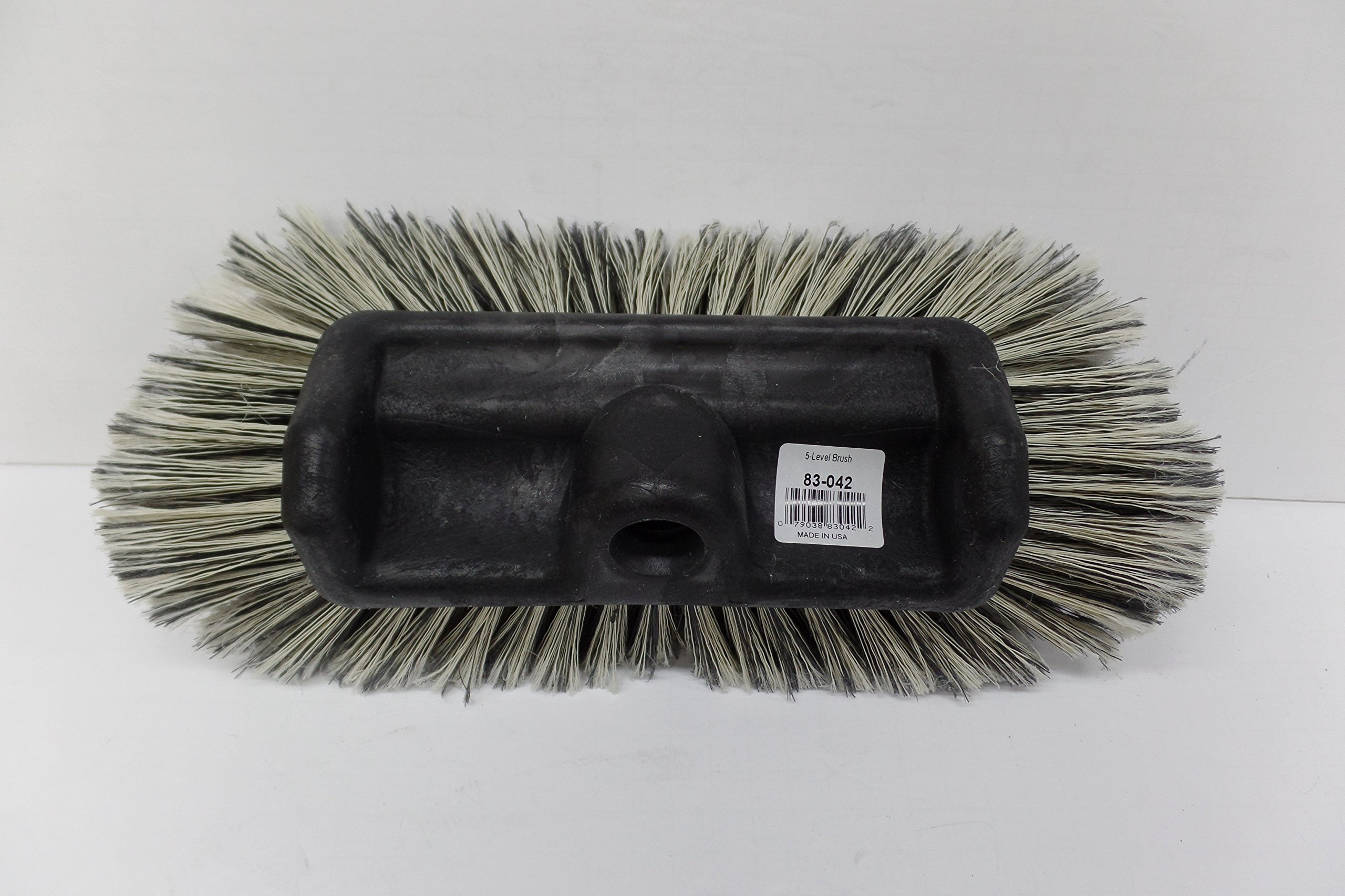 5 level soft bristle truck brush black