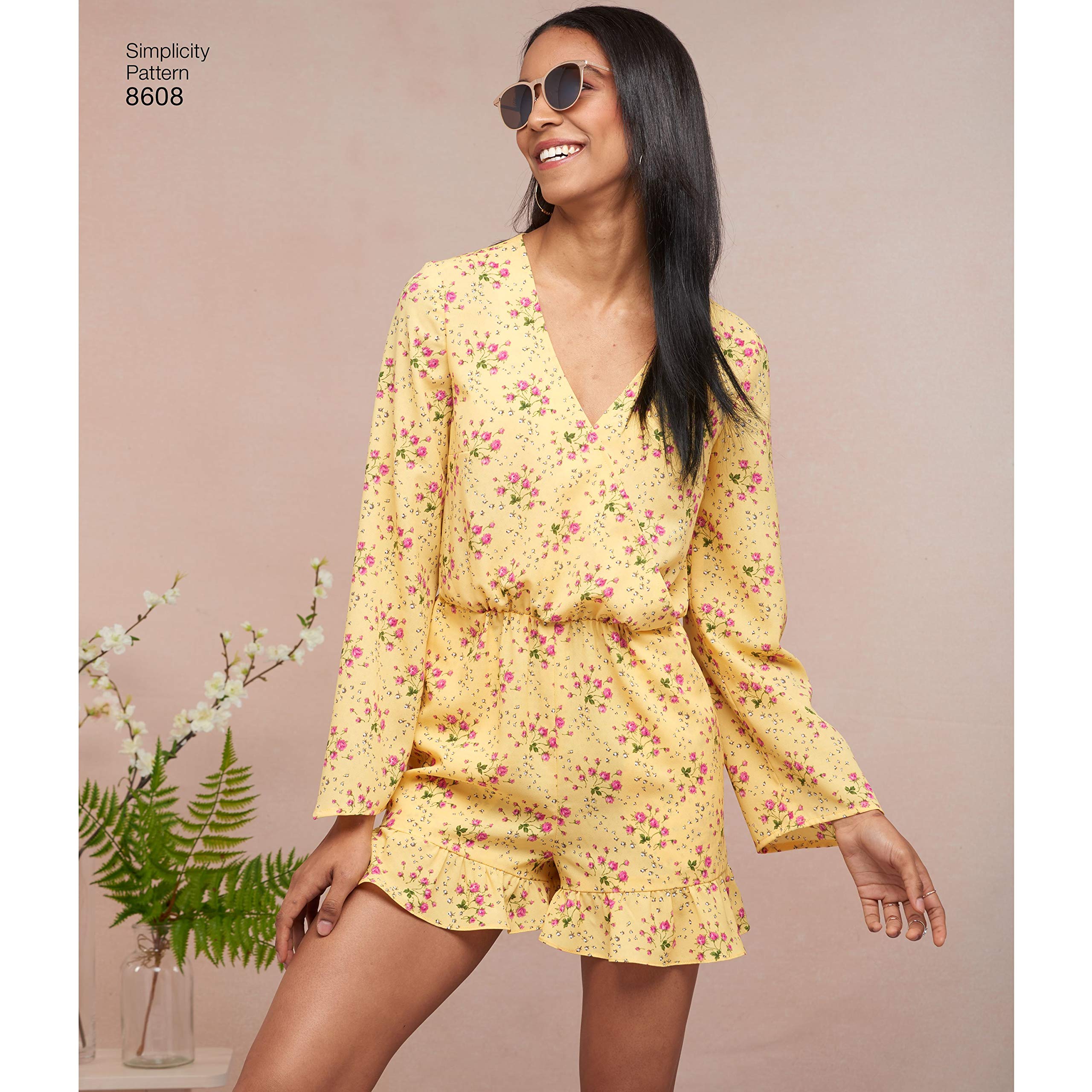 Amazon.co.jp: Simplicity ソーイングパターン D0891 / 8602 - ミセス