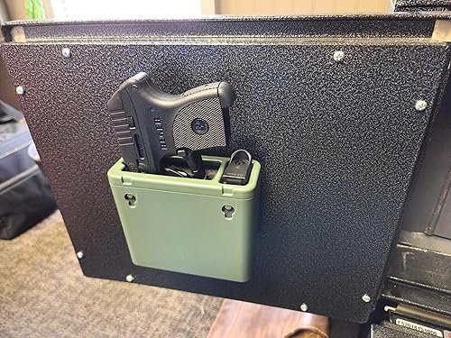 Miniatura 5 de TacBox Mini SC para pistolas  Pistola subcompacta de acceso rápido montable para vehículos, hogar, oficina y más