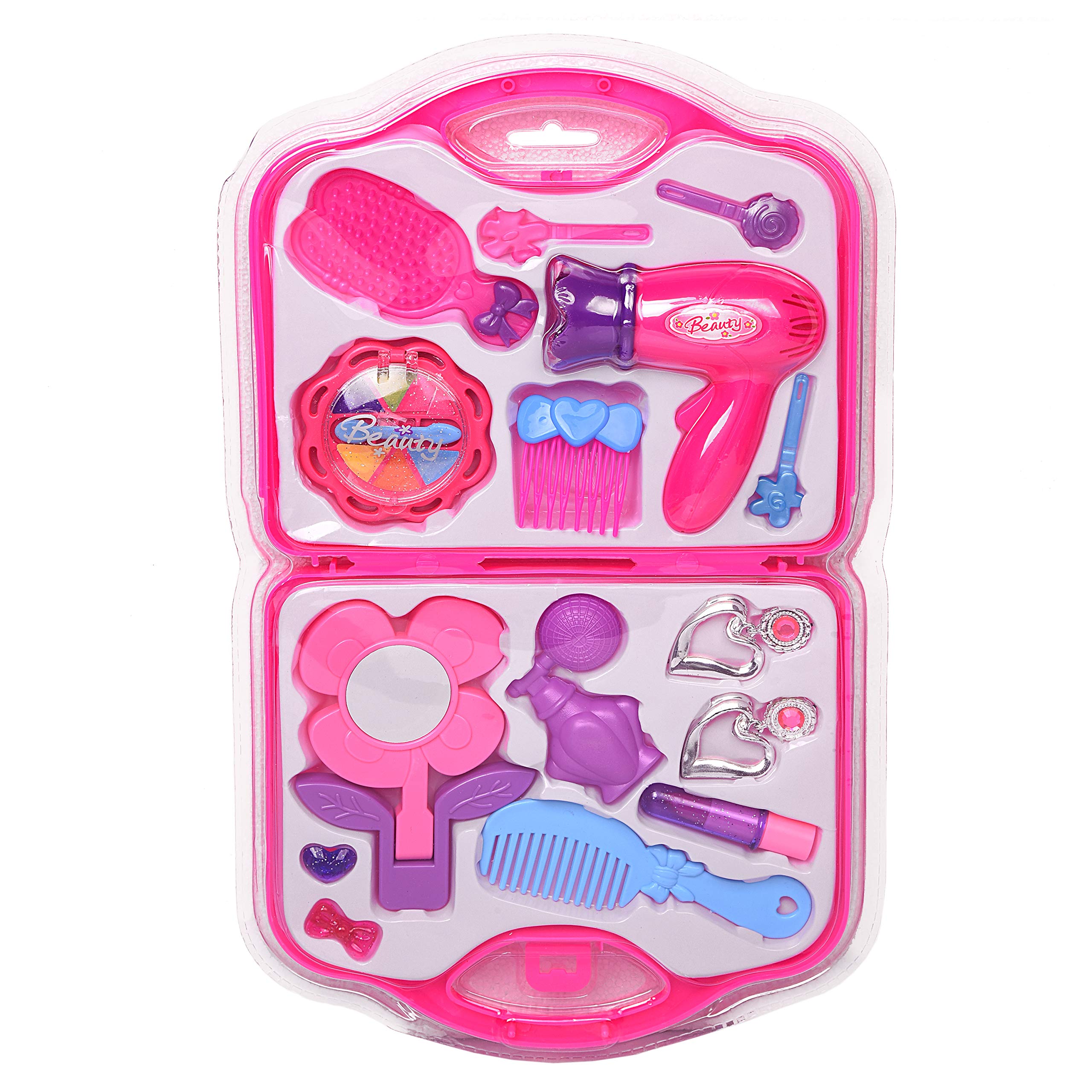 FOREMOST Make-up Beauty Set with Hair Dresser & Accessories Toy for Girls, ABS , Pink (B07XPMHPP3) Amazon Price History, Amazon Price Tracker