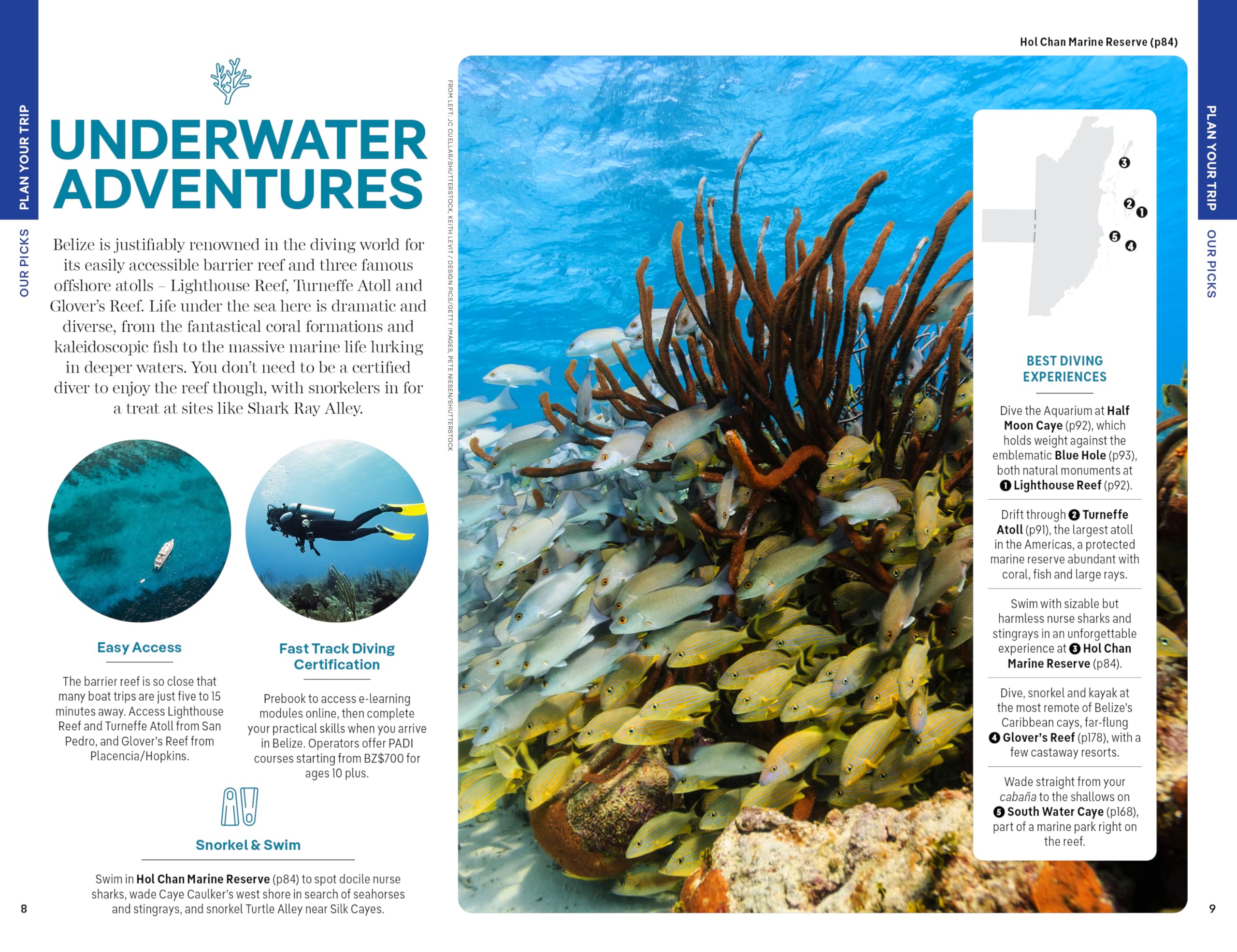 Lonely Planet Belize: Plan the Trip of a Lifetime | Detailed Itineraries & Maps | Insider Tips | Covers Belize District, Northern Cays, Northern Belize and more