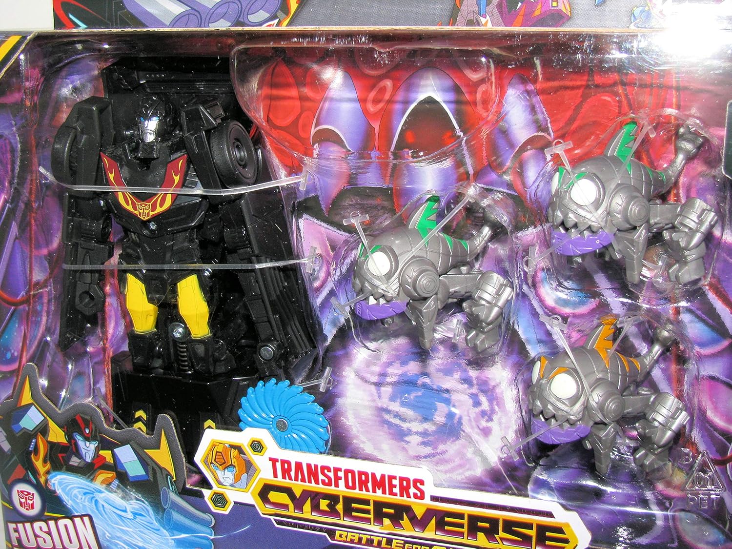 Transformers Cyberverse Battle for Cybertron Sharkticons Attack with Stealth Force Hot Rod