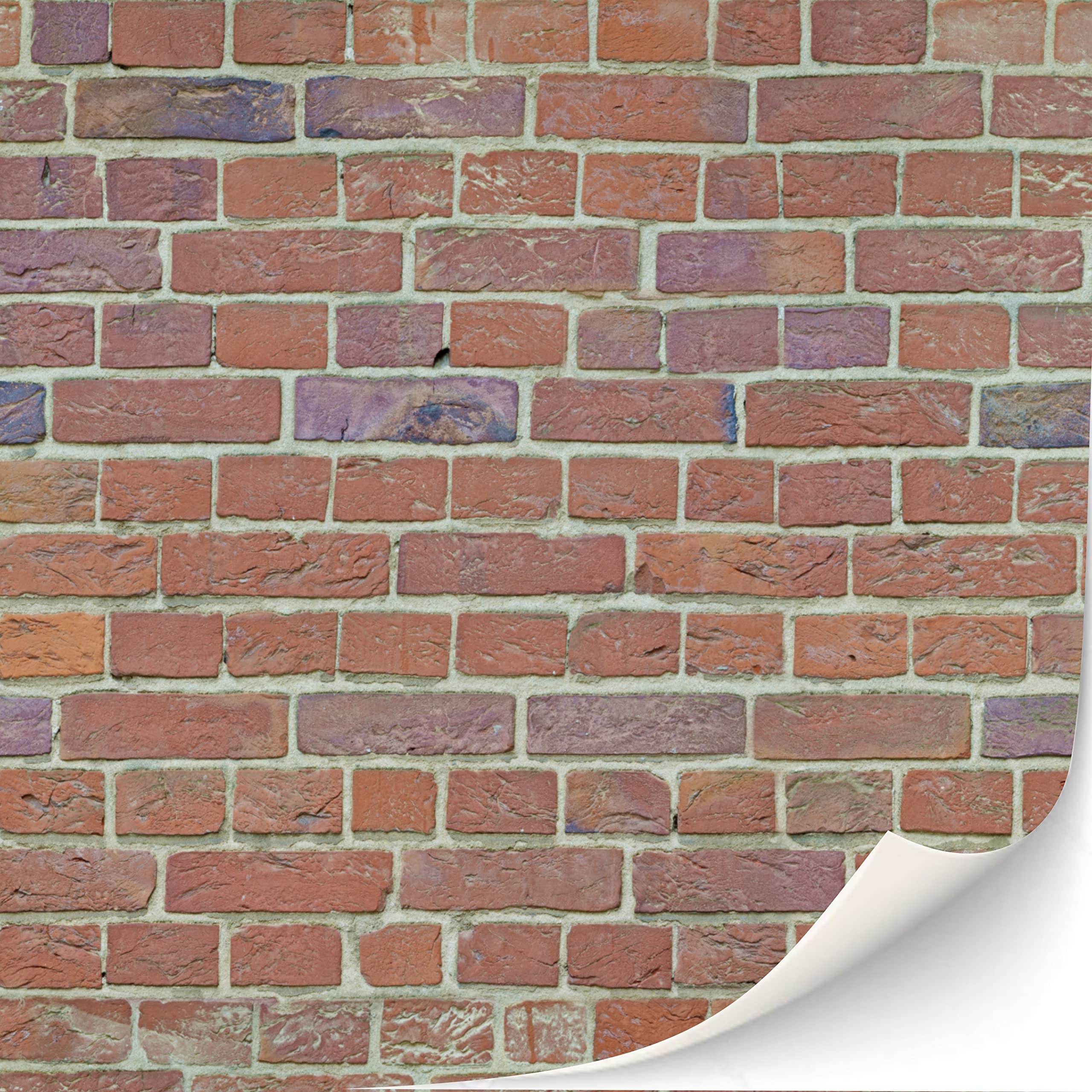3 hojas de revestimiento de pared autoadhesivo para casa de muñecas escala 1:12 (cabaña brillante) — view 8
