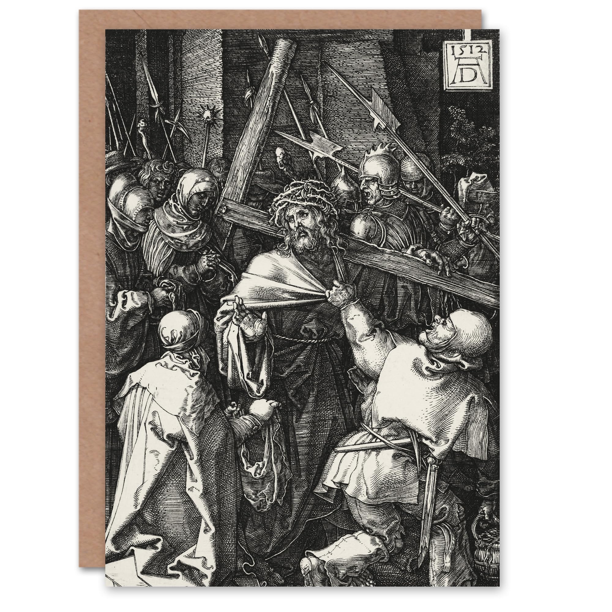 Artery8 Albrecht Durer Art Card Bearing of the Cross to Golgotha