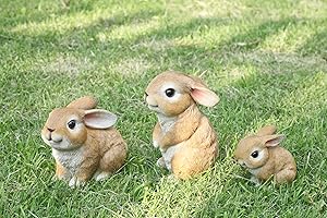 Charming Easter Bunny Statues for a Delightful Home Decor