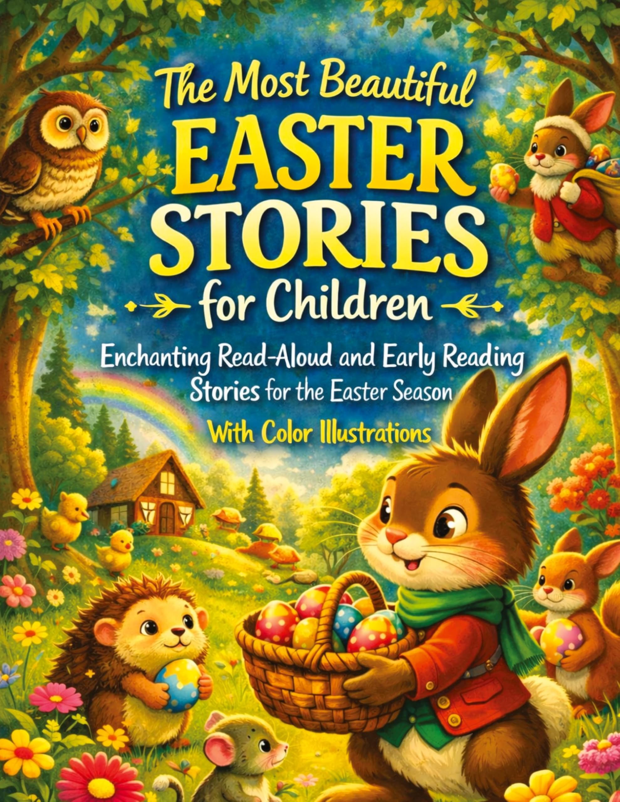 The Most Beautiful Easter Stories for Children: Enchanting read-aloud and early reading stories for Eastertime - with colorful illustrations