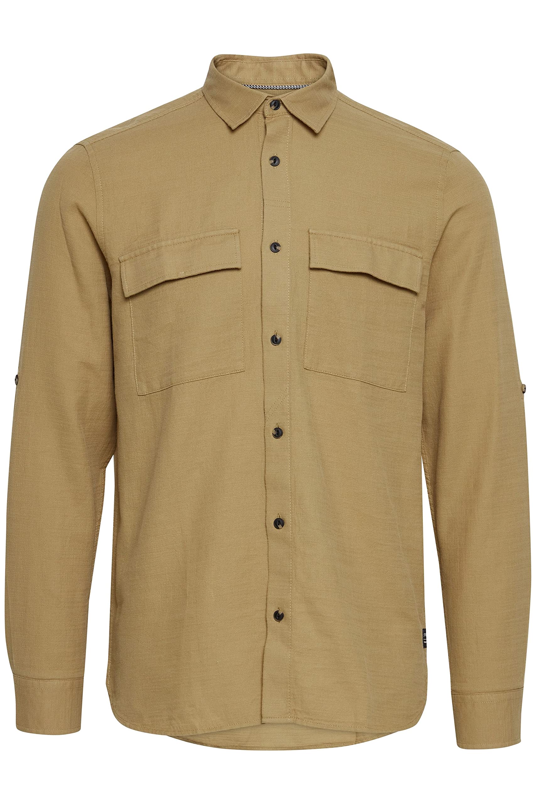 11 Project PRBronson Herren Freizeithemd Hemd mit Kent-Kragen Regular Fit