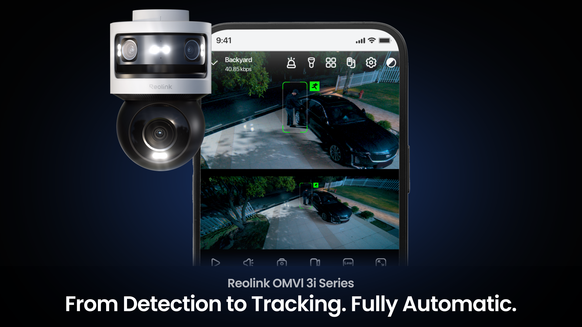 Amazon.com: REOLINK Triple-Lens PoE Security Camera Outdoor, 10MP