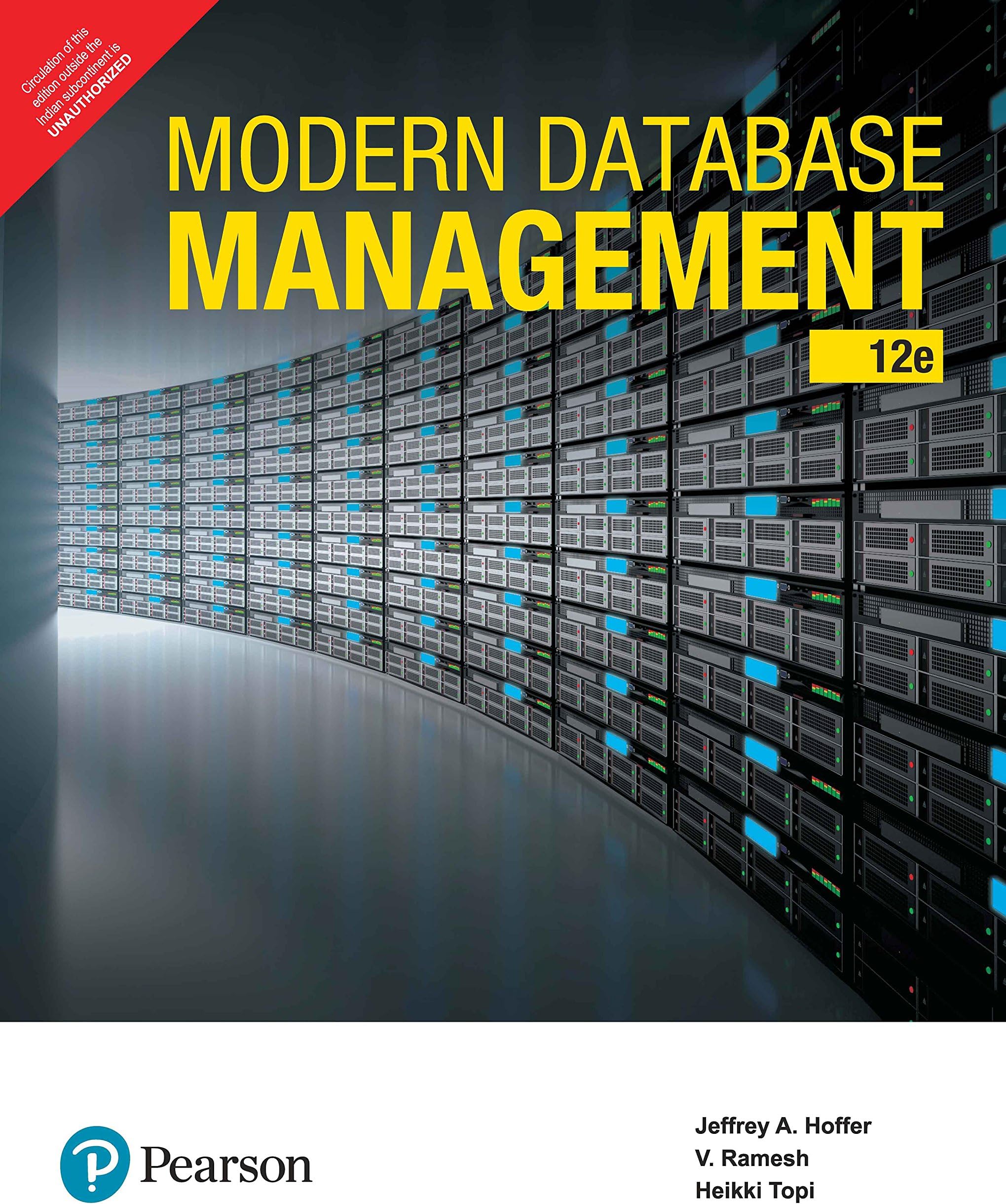 Modern Database Management by Pearson Paperback – January 1, 2017