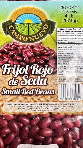 Miniatura 2 de FRIJOL ROJO DE SEDA SALVADOREÑO