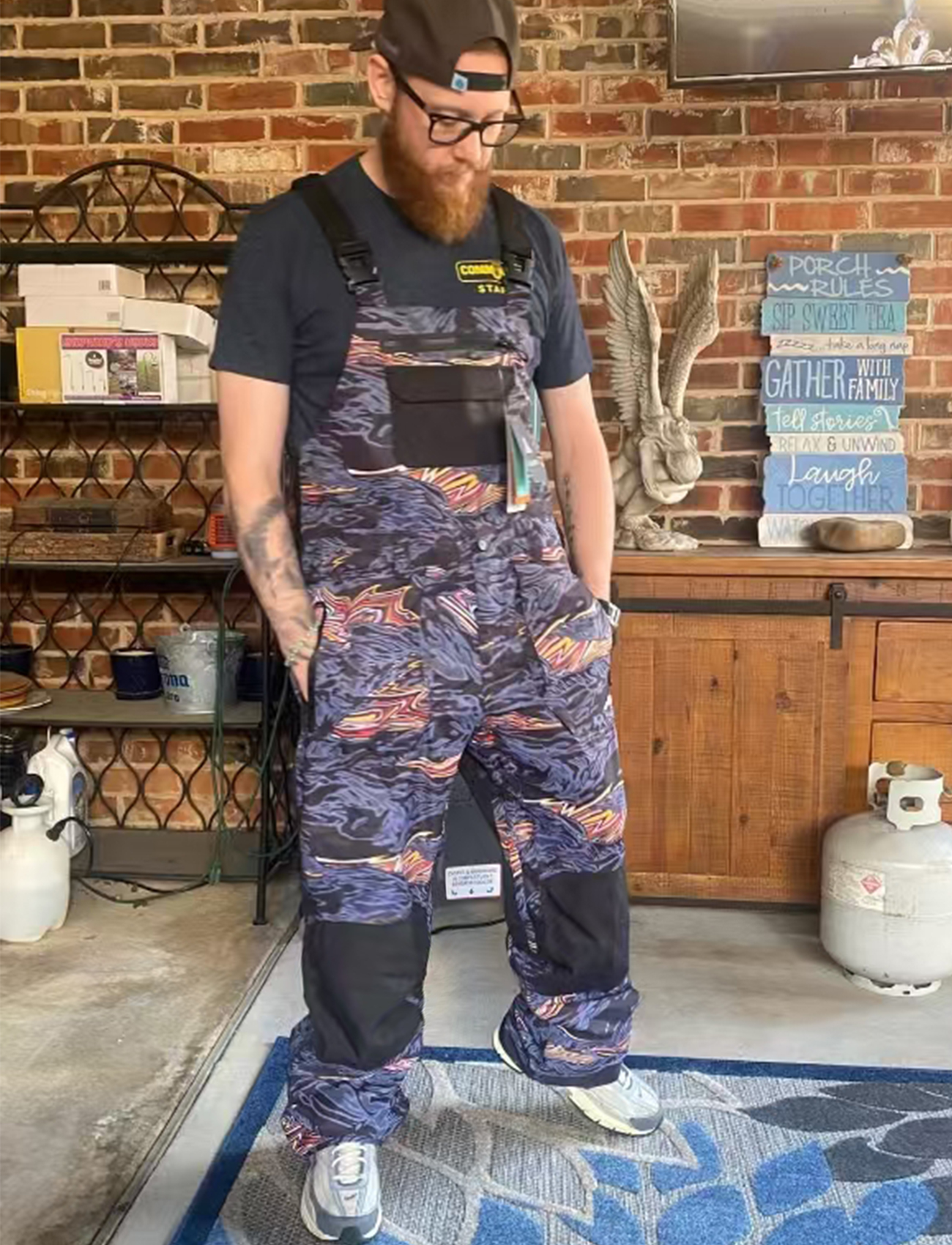 Amazon.com: GSOU SNOW Men Ski Bibs Snowboard Pants Snow Bibs