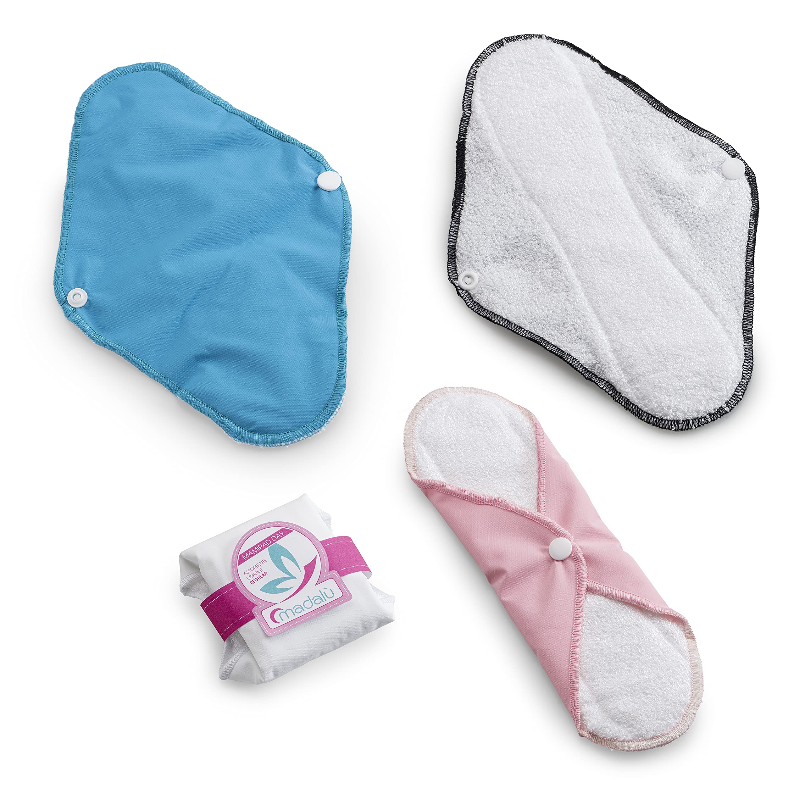 4 Mamipad Washable Absorbent Day 25 cm Length