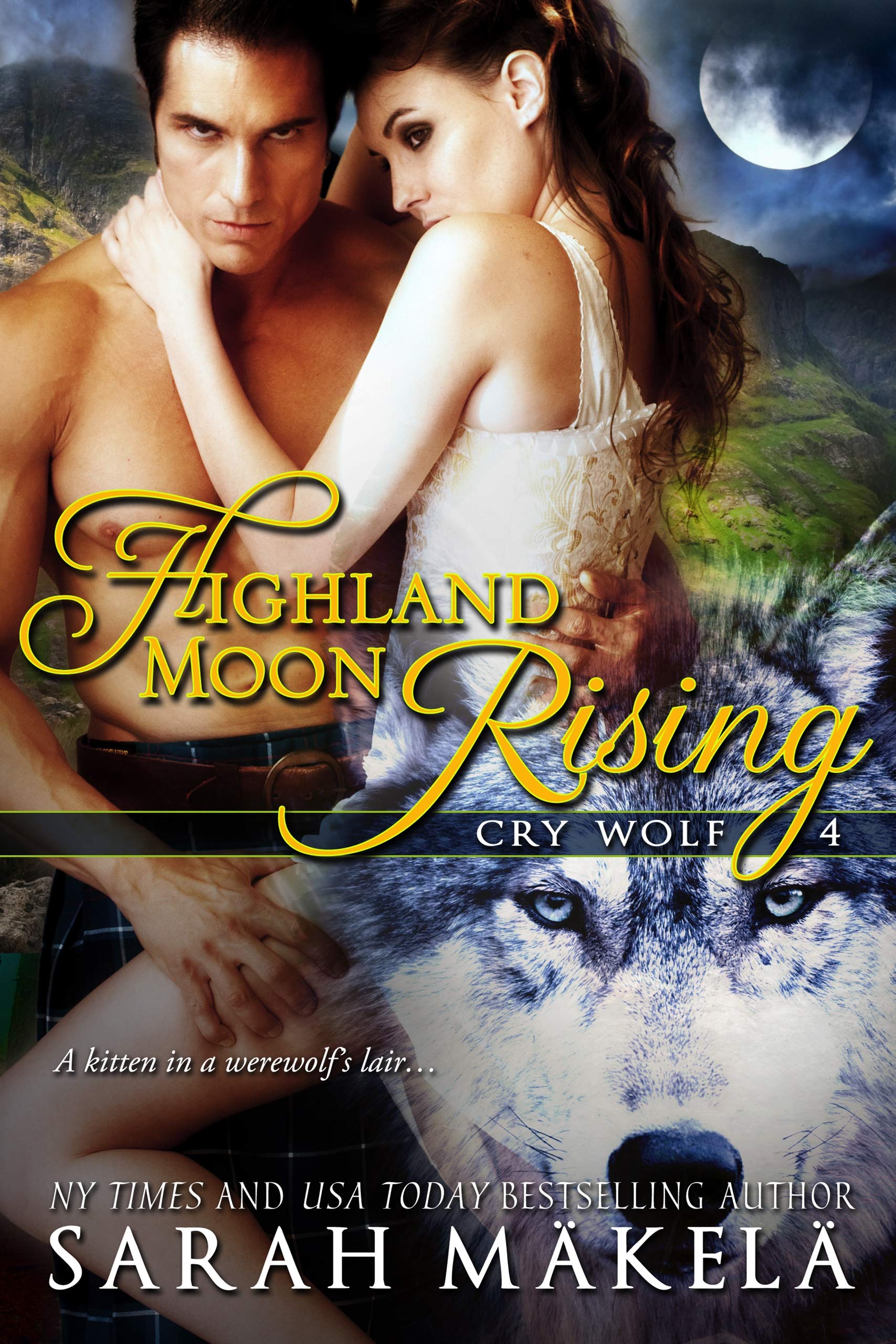 Highland Moon Rising: Shifter Romance (Cry Wolf Book 4)