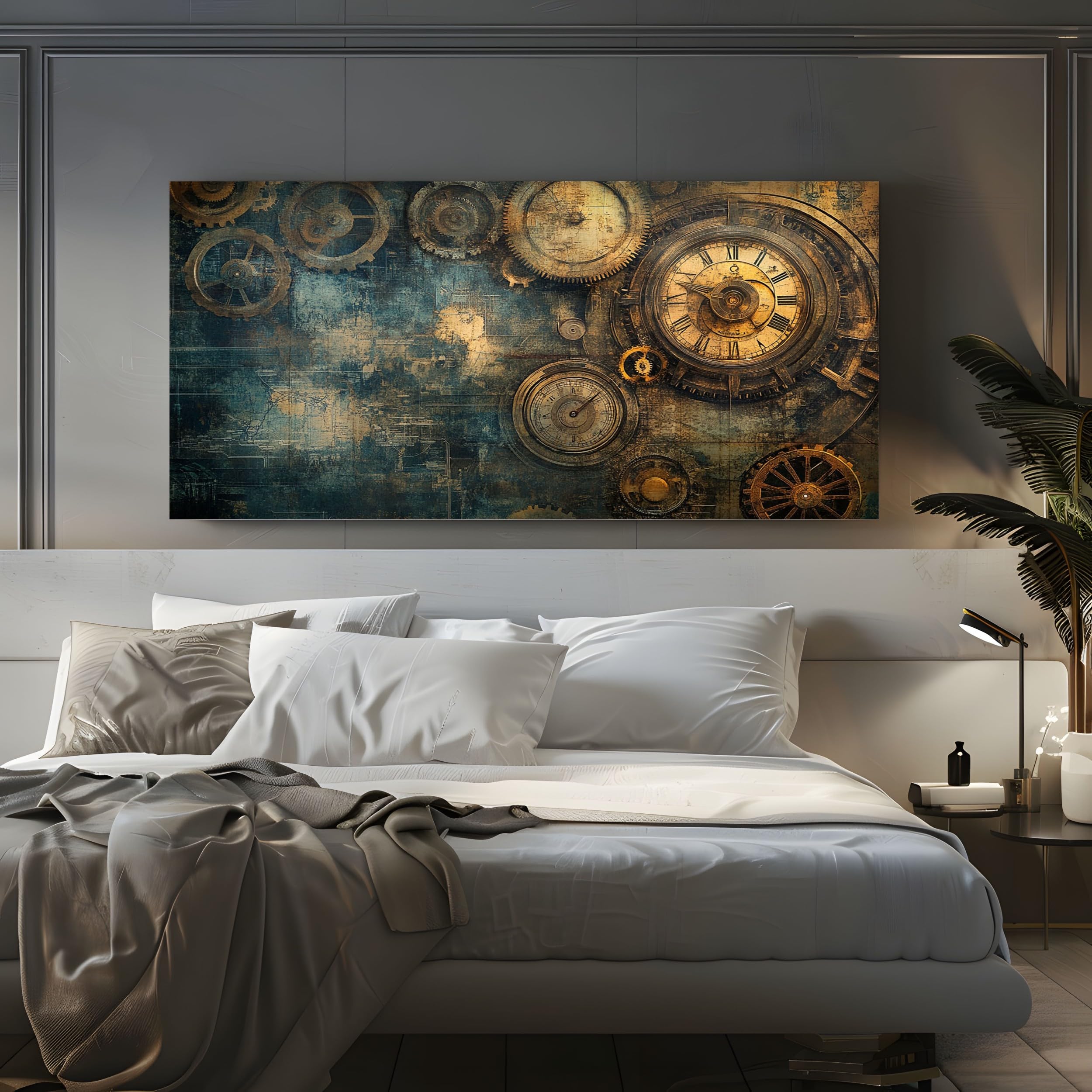 ZORYAN Quadro Moderno Camera da Letto Senza Cornice 70x140cm