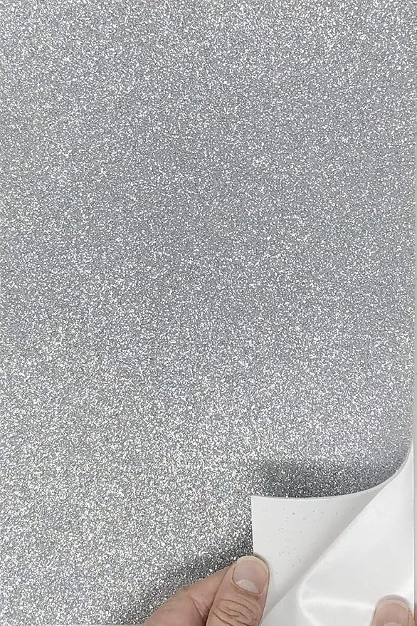 Allgala 12 Pack Glitter EVA Foam Paper 8"x12" Sheets