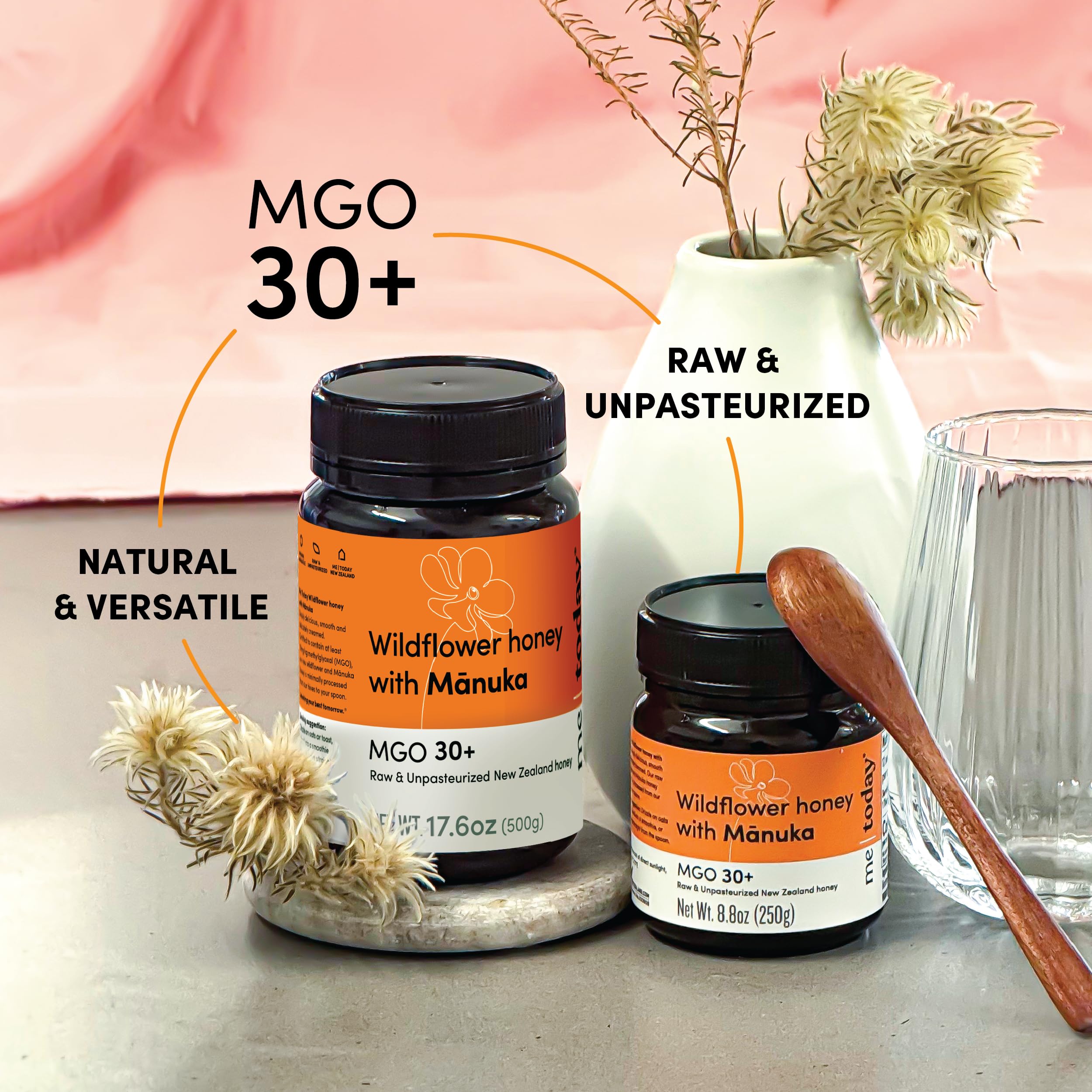 Amazon.com : me today - Wildflower Honey with Manuka MGO 30+ from