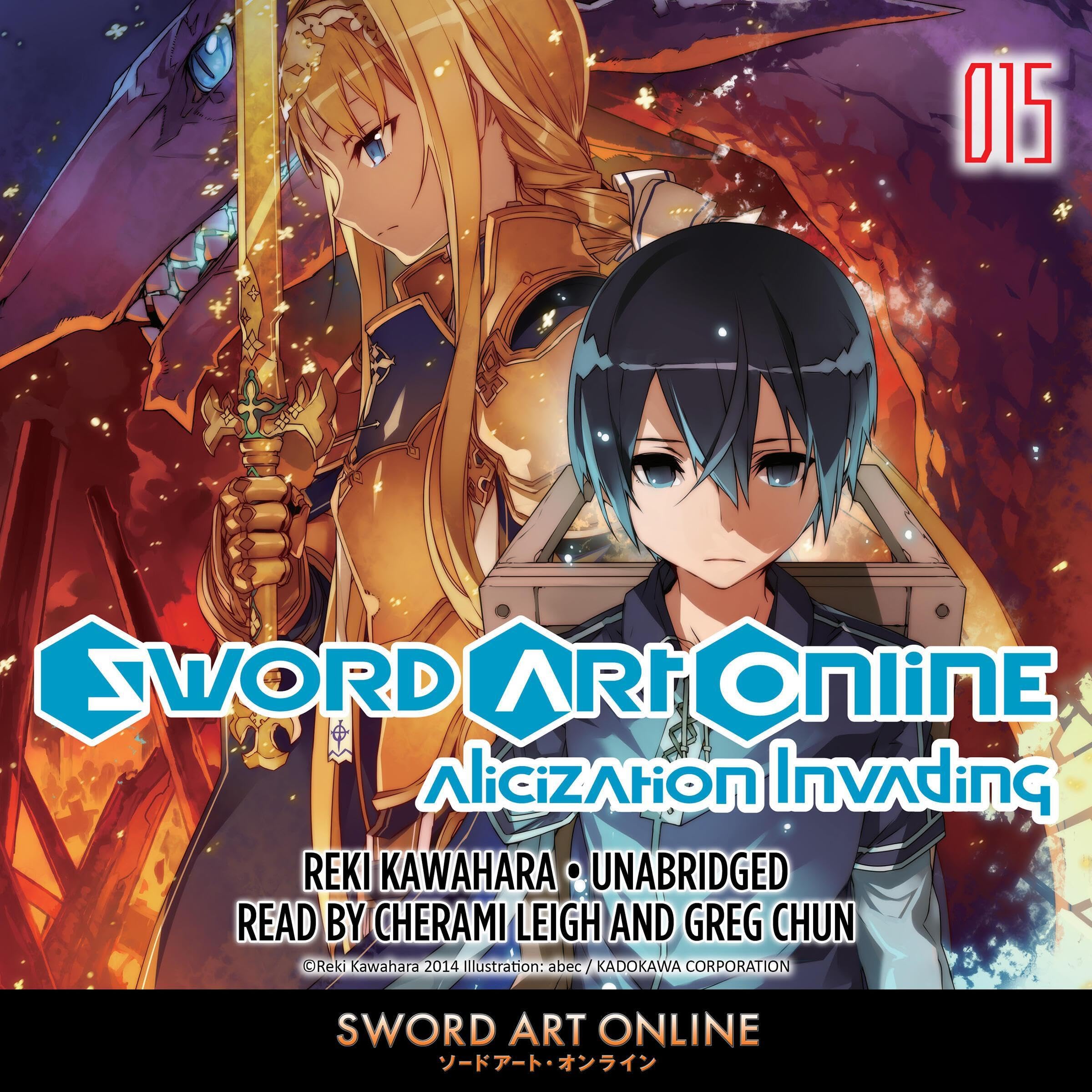 Cover art for Sword Art Online 15