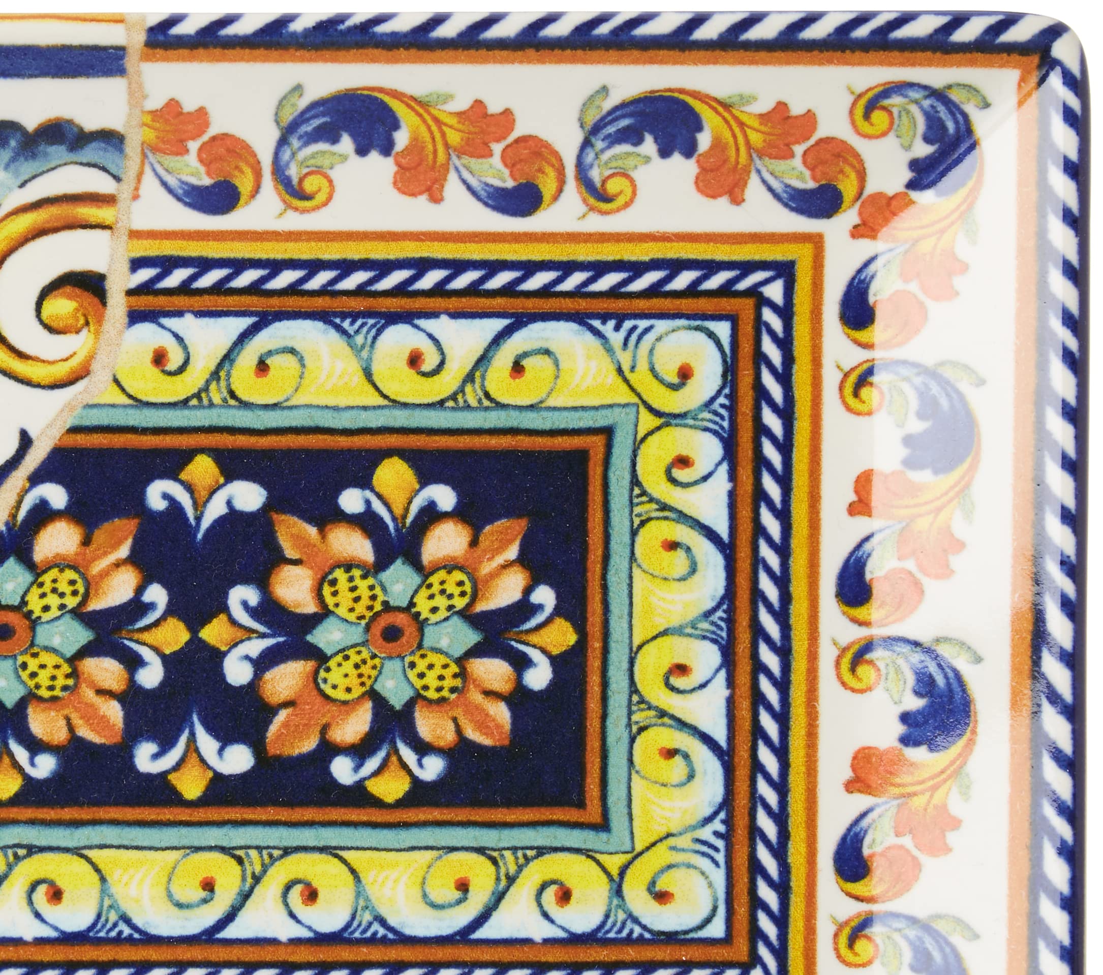 Set 6 Piatti Pasta In Stoneware H&h - Diametro 28 Cm | Colore Light Blue | Lavabile In Lavastoviglie